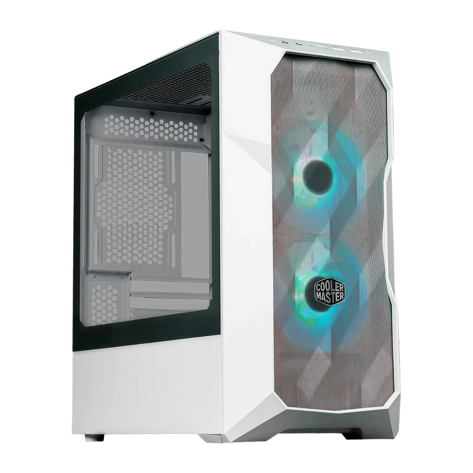 מארז מחשב CoolerMaster MasterBox TD300 Mesh White