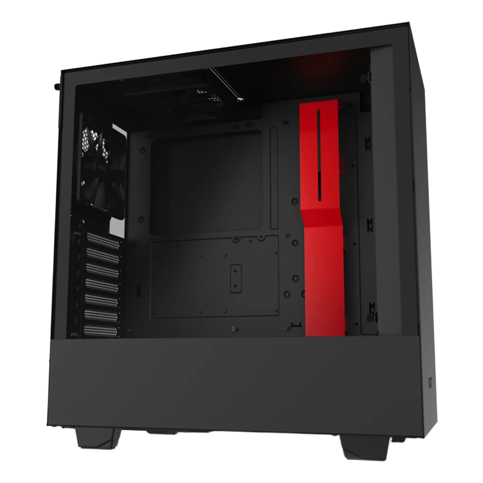 מארז מחשב NZXT H510 Matte Black/Red