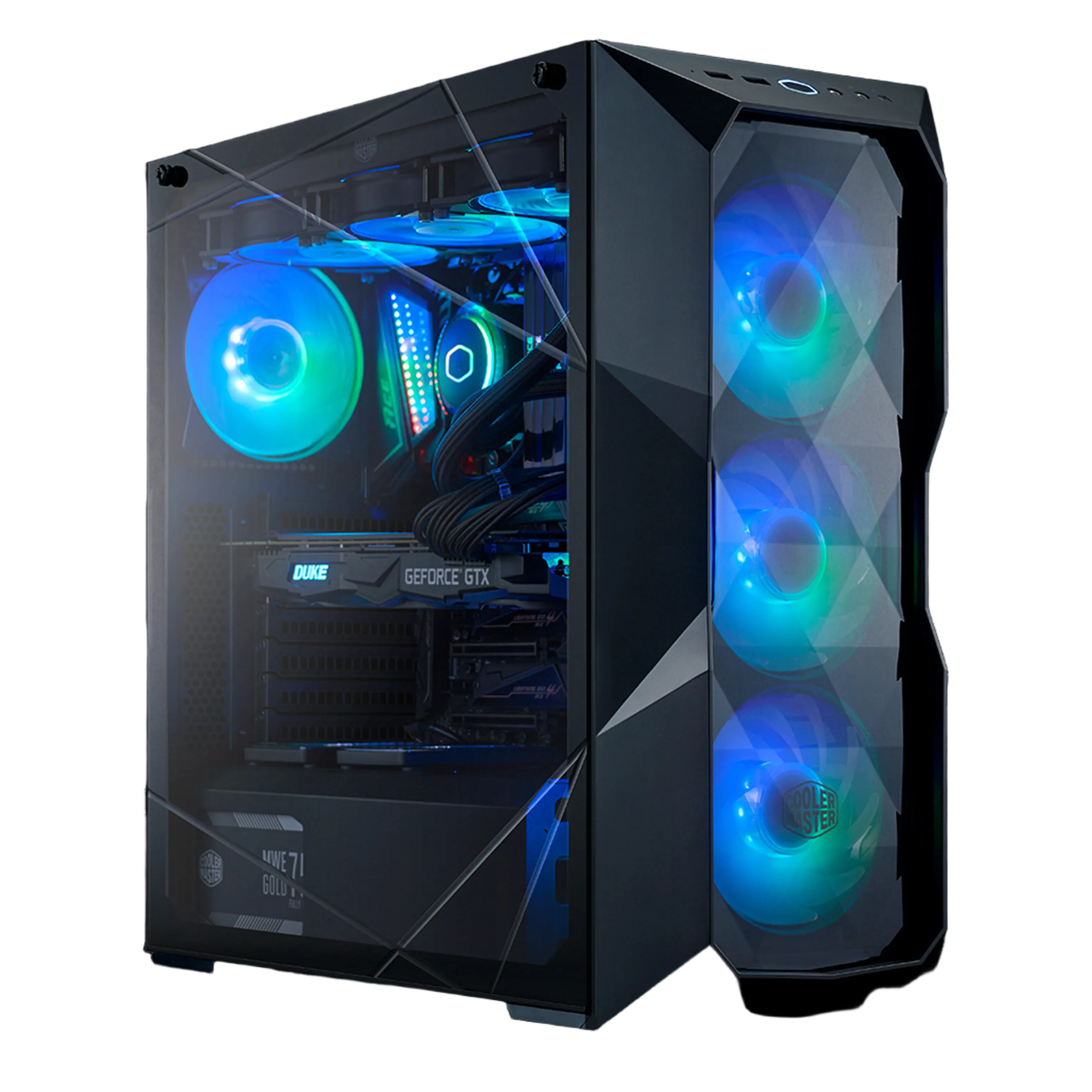 מארז מחשב CoolerMaster MasterBox TD500 Crystal