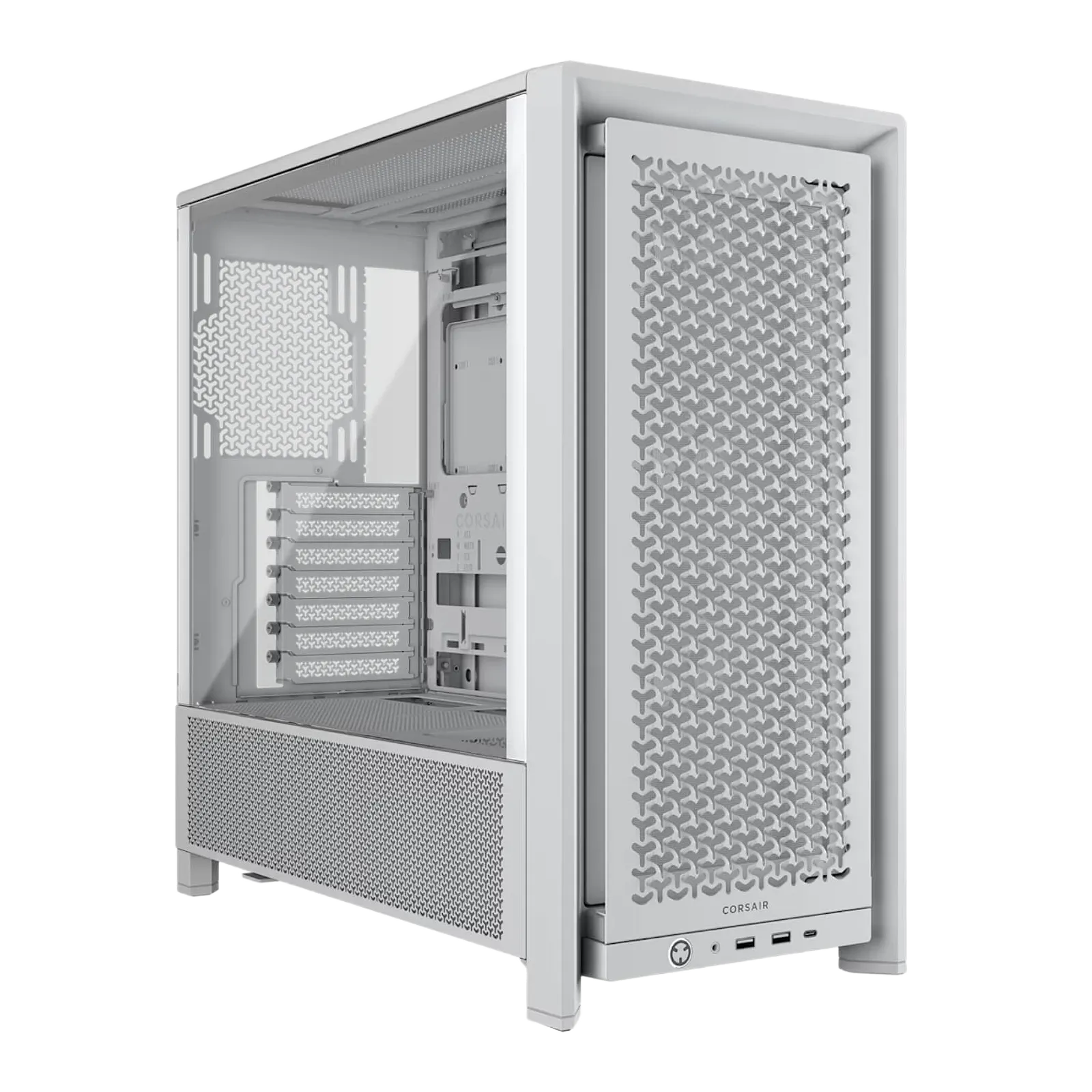מארז מחשב Corsair FRAME 4000D RS Modular White צבע לבן