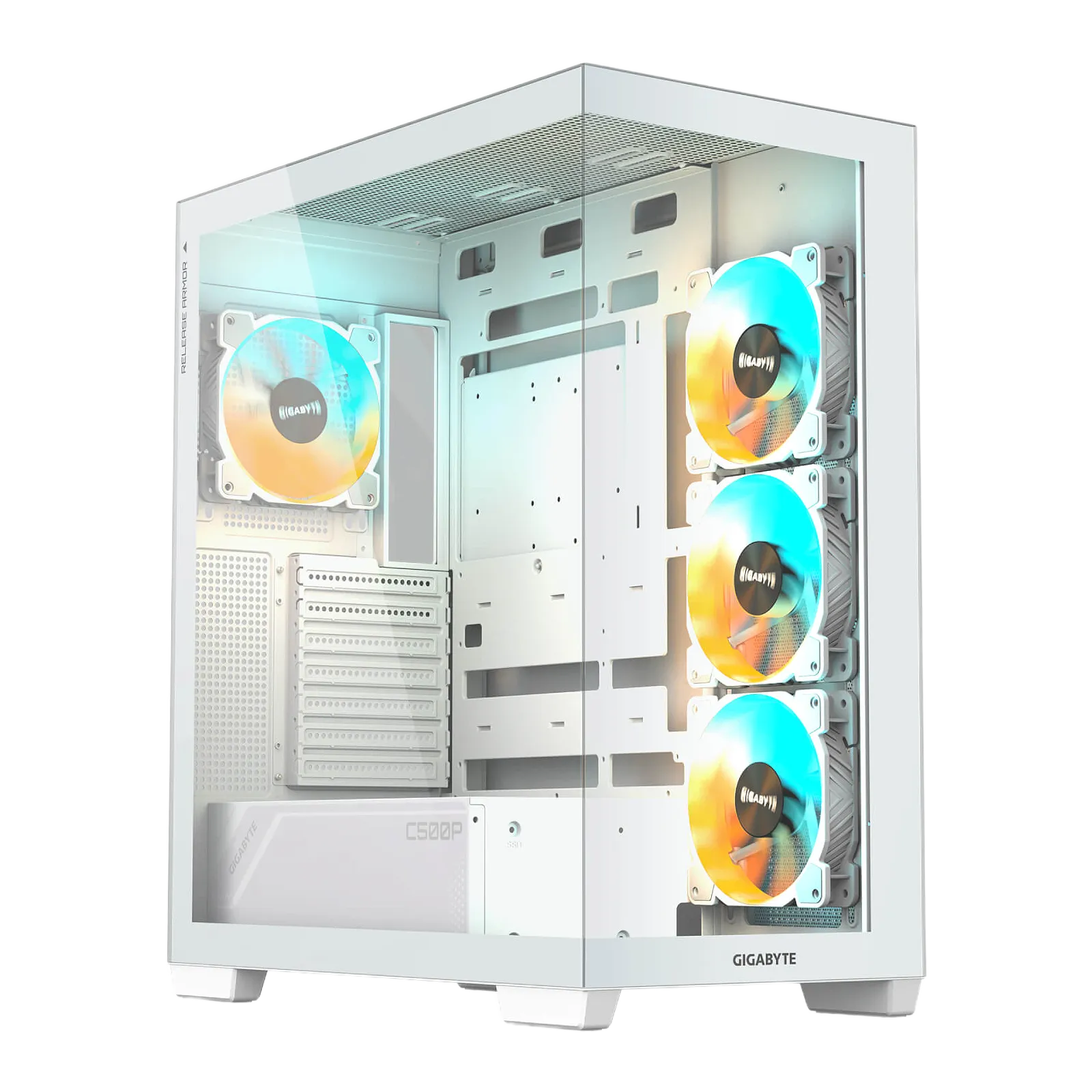 מארז מחשב Gigabyte C500 Panoramic Stealth ICE