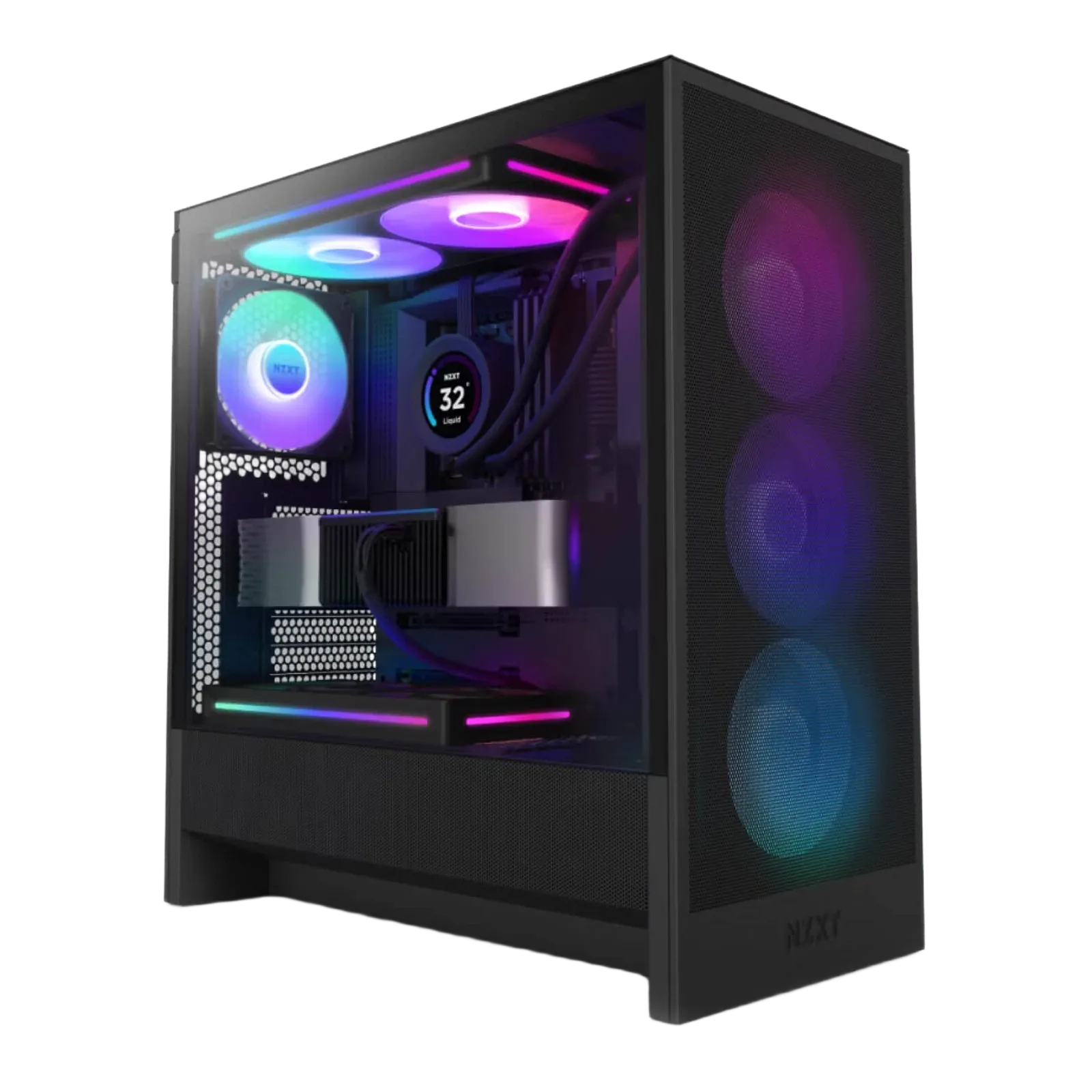 מארז מחשב NZXT H5 Flow RGB (2024) Black