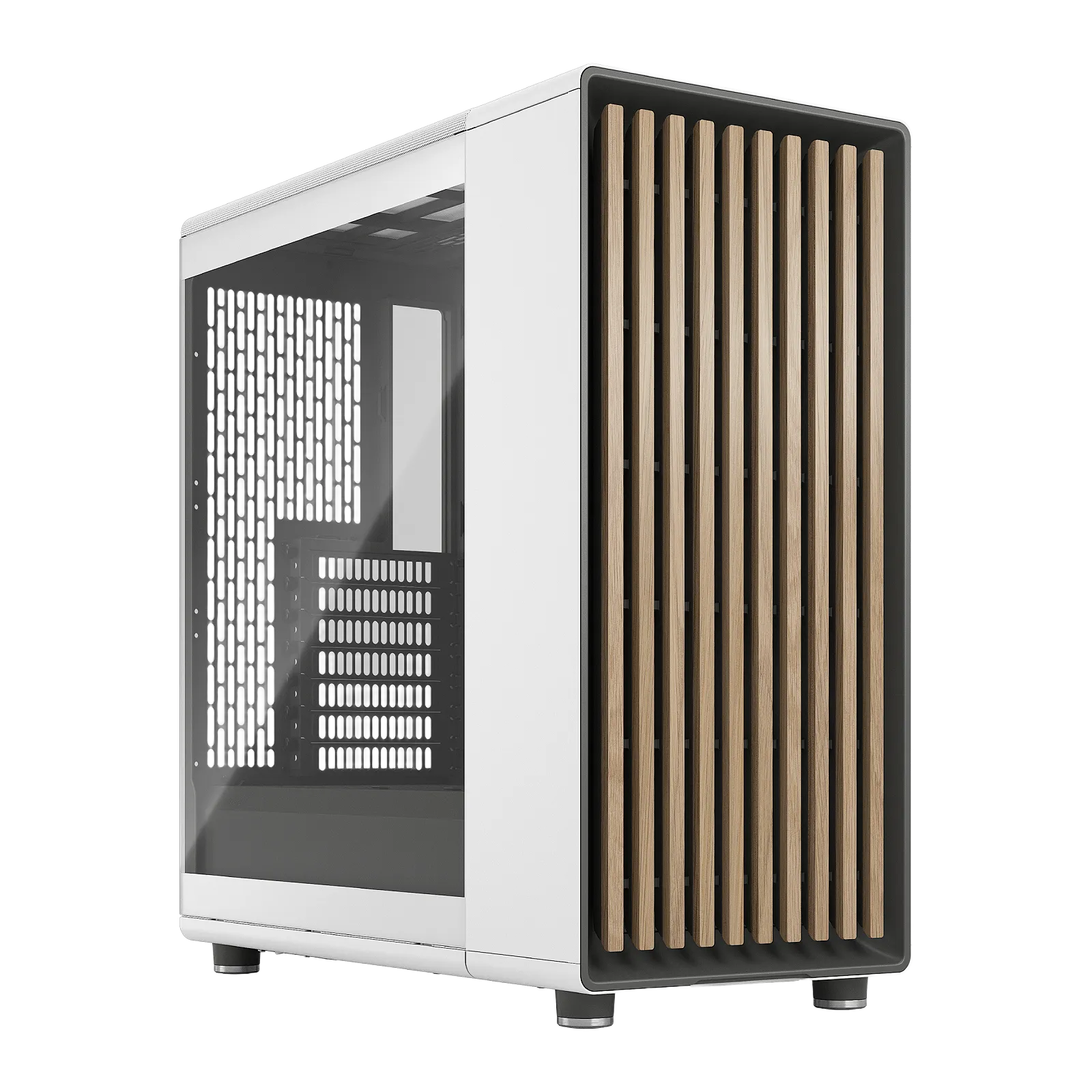 מארז מחשב Fractal Design North White Clear
