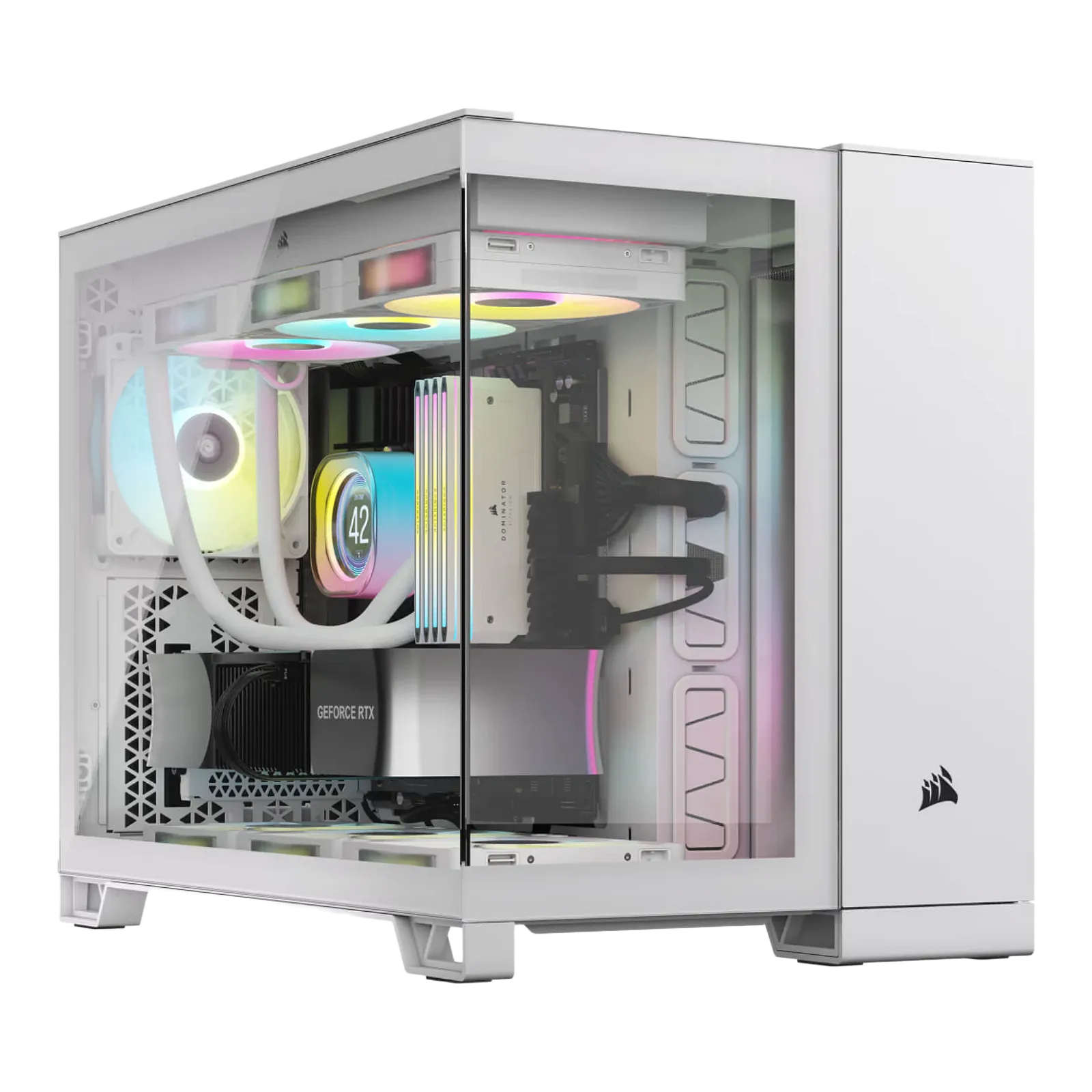 מארז מחשב Corsair 2500X RGB White