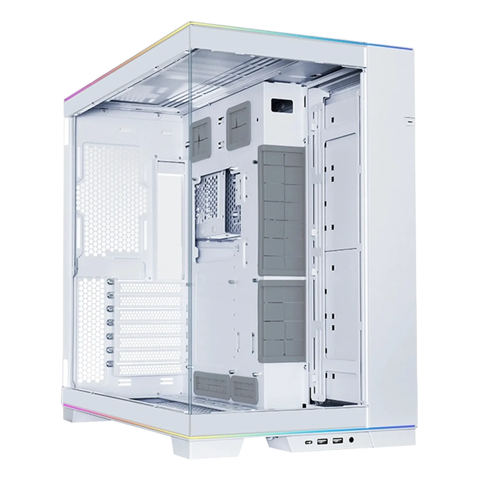 מארז מחשב Lian-Li O11 Dynamic EVO RGB White
