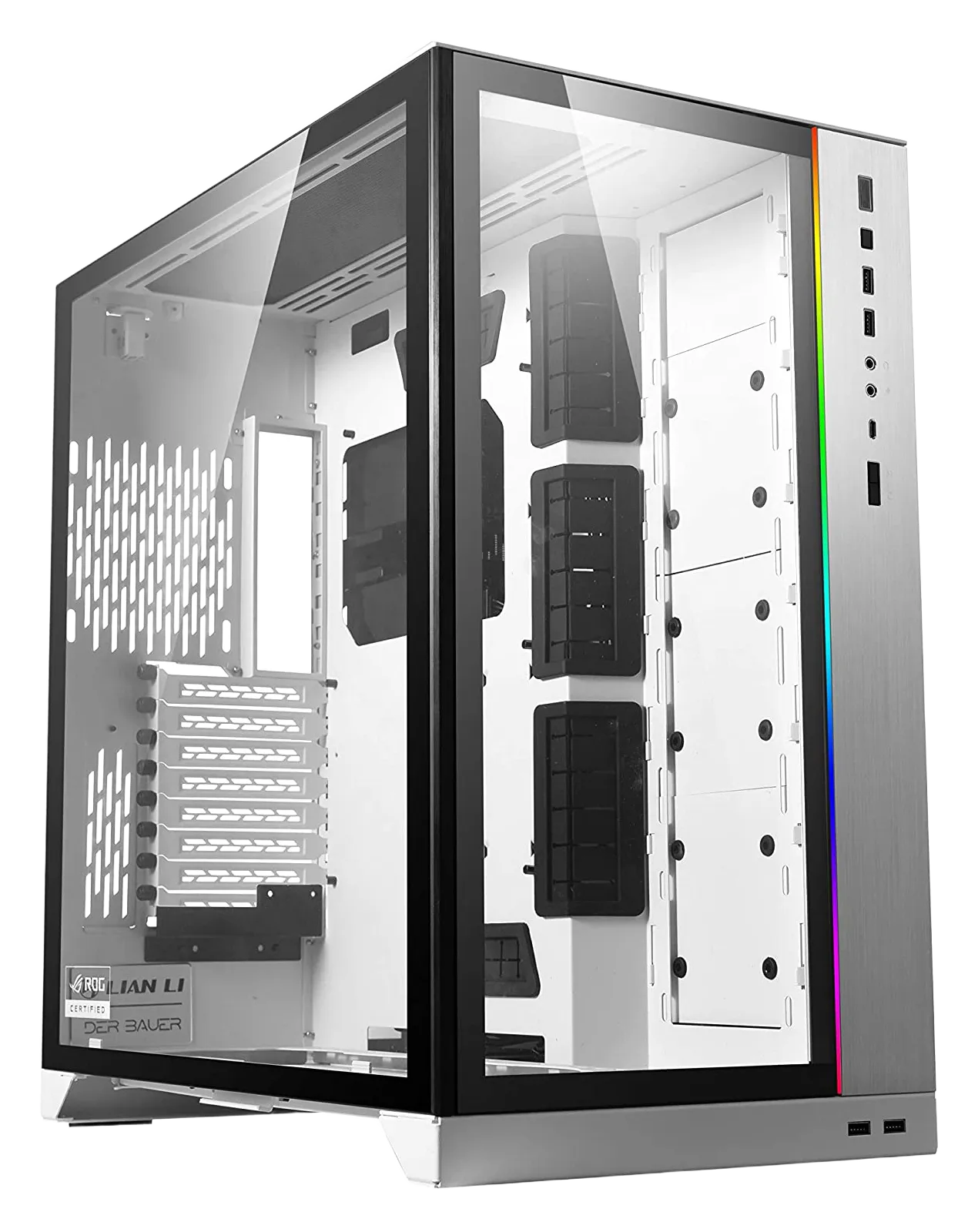 מארז מחשב Lian-Li O11 Dynamic XL ROG White