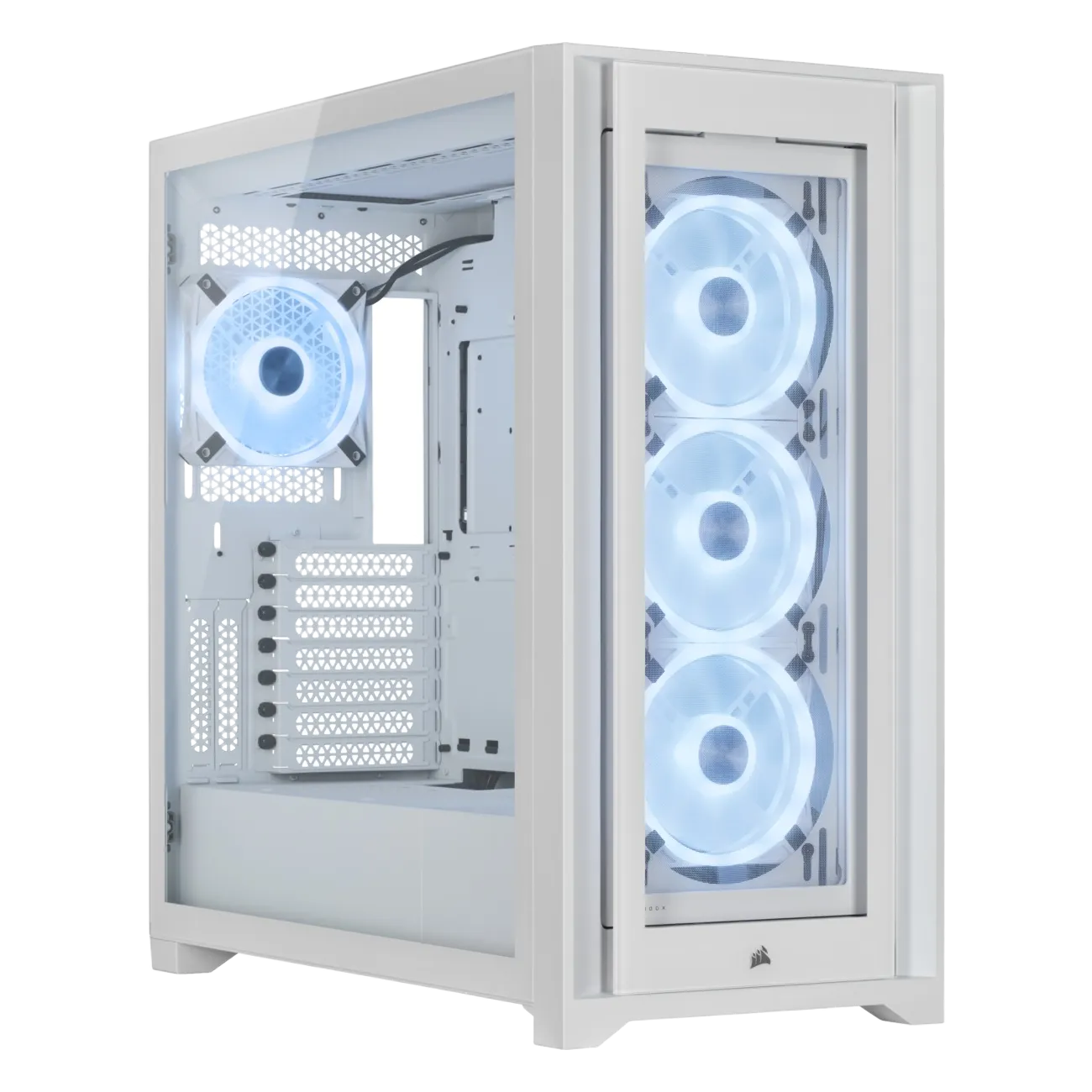 מארז מחשב Corsair iCUE 5000X RGB QL Edition White