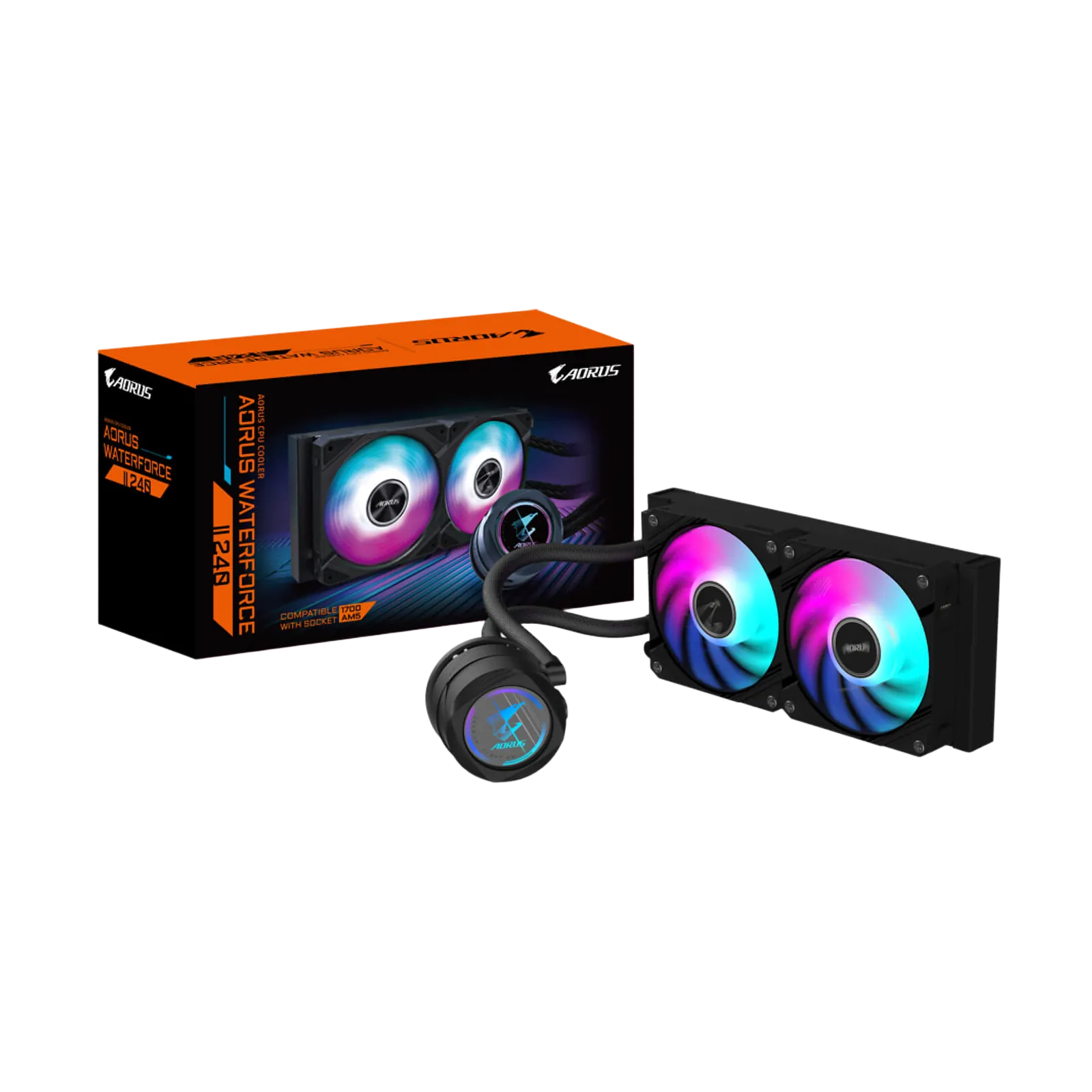 Gigabyte GP-AORUS WATERFORCE II 240 Liquid Cooler