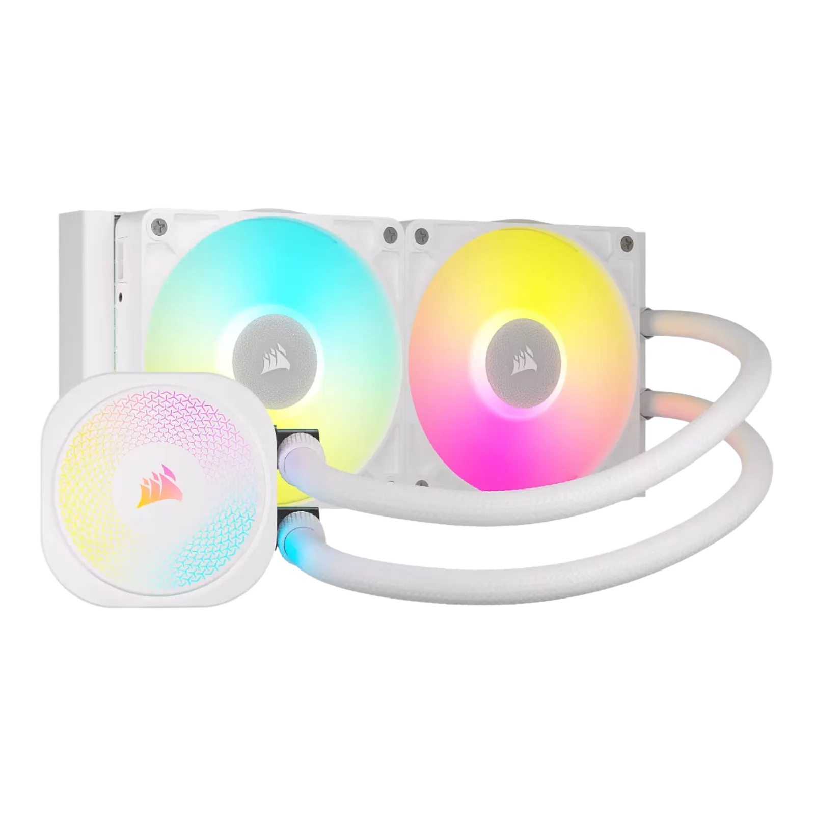 Corsair iCUE LINK TITAN 240 RX RGB AIO Liquid CPU Cooler White