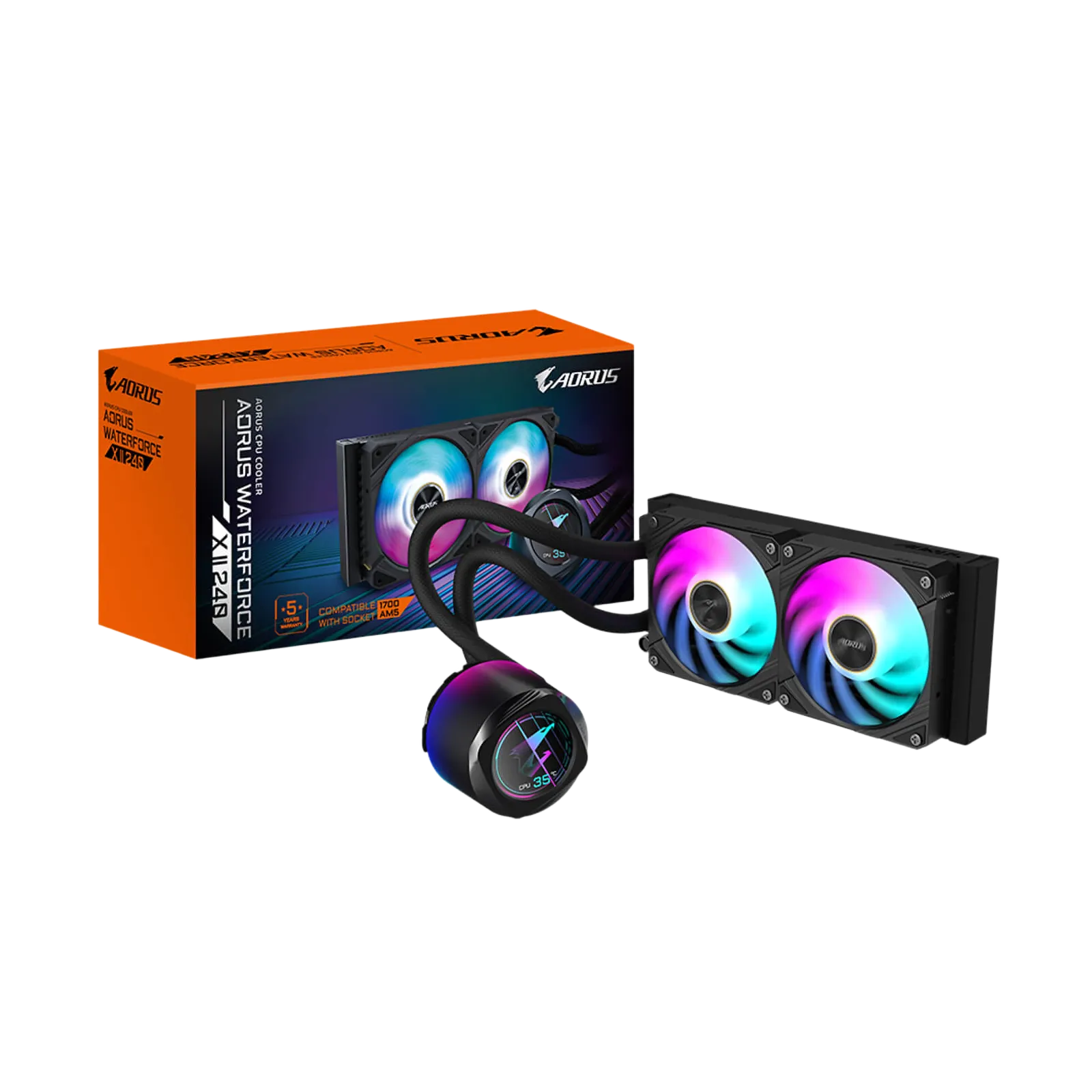 Gigabyte GP-AORUS WATERFORCE X II 240 Liquid Cooler