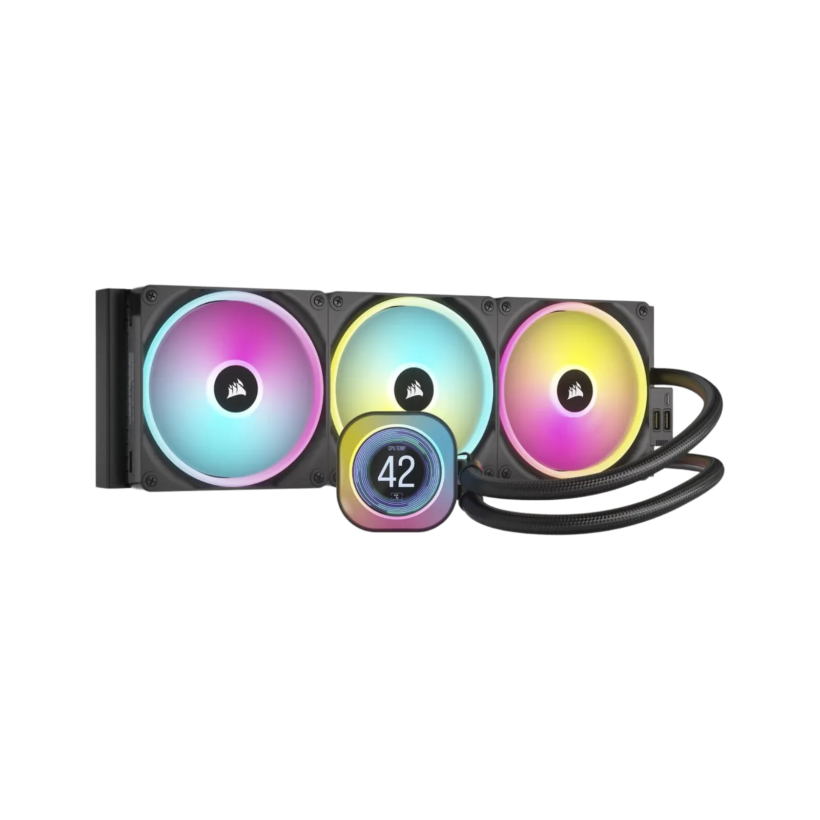 Corsair iCUE Link LCD H170i RGB Performance Liquid CPU Cooler