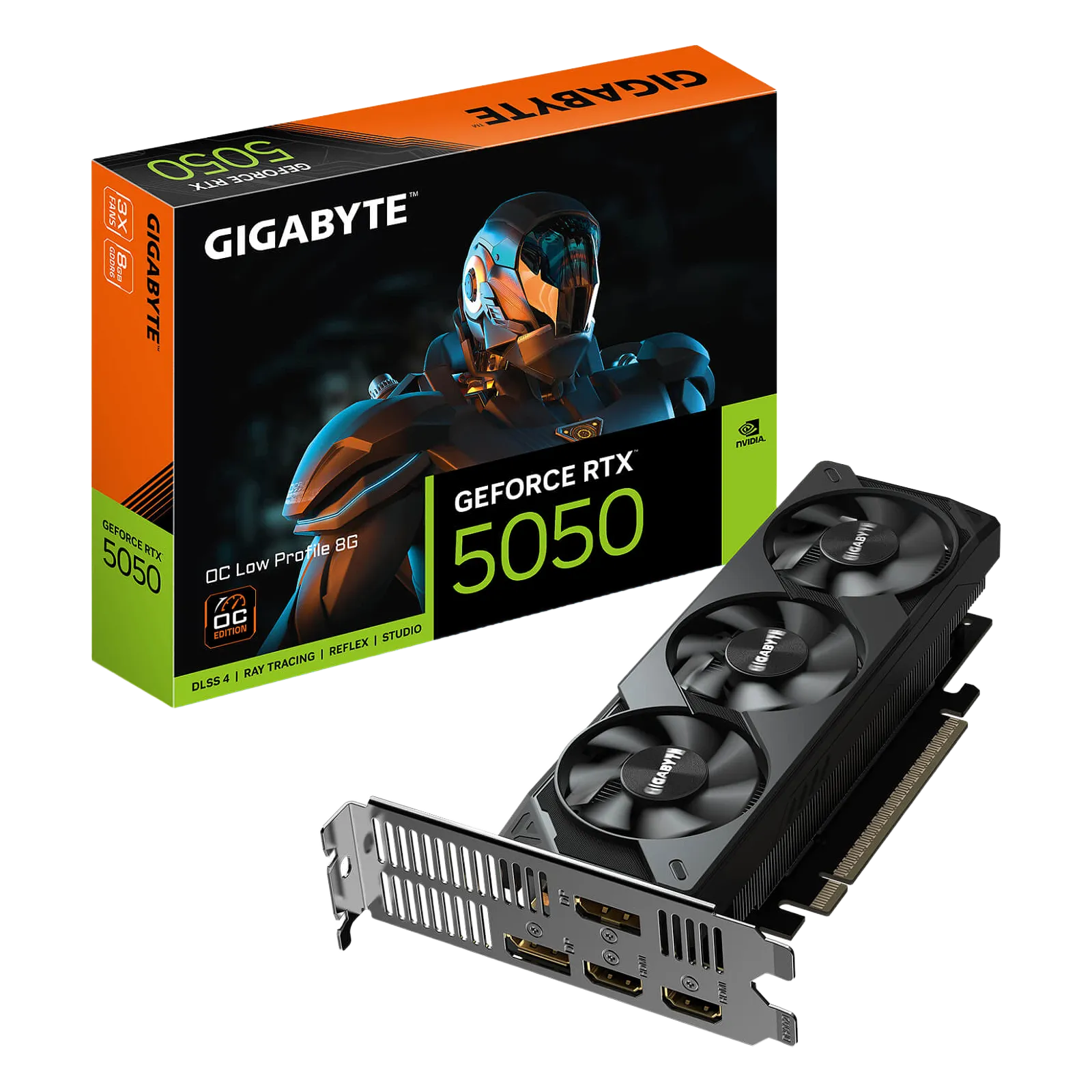 Gigabyte GeForce RTX 5050 OC Low Profile 8G GV-N5050OC-8GL