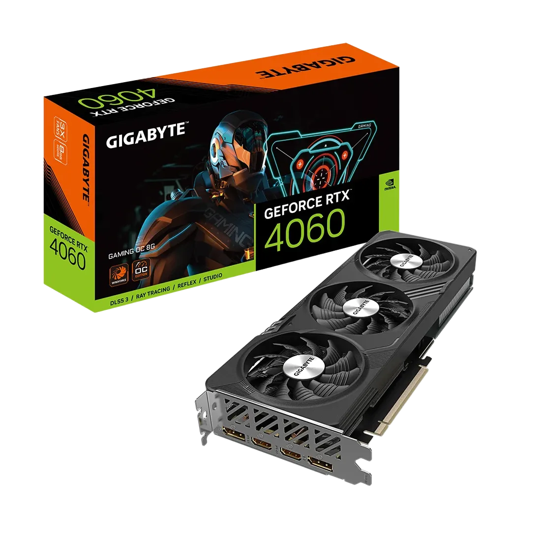 Gigabyte RTX 4060 (DLSS 3) GV-N4060GAMING OC-8GD
