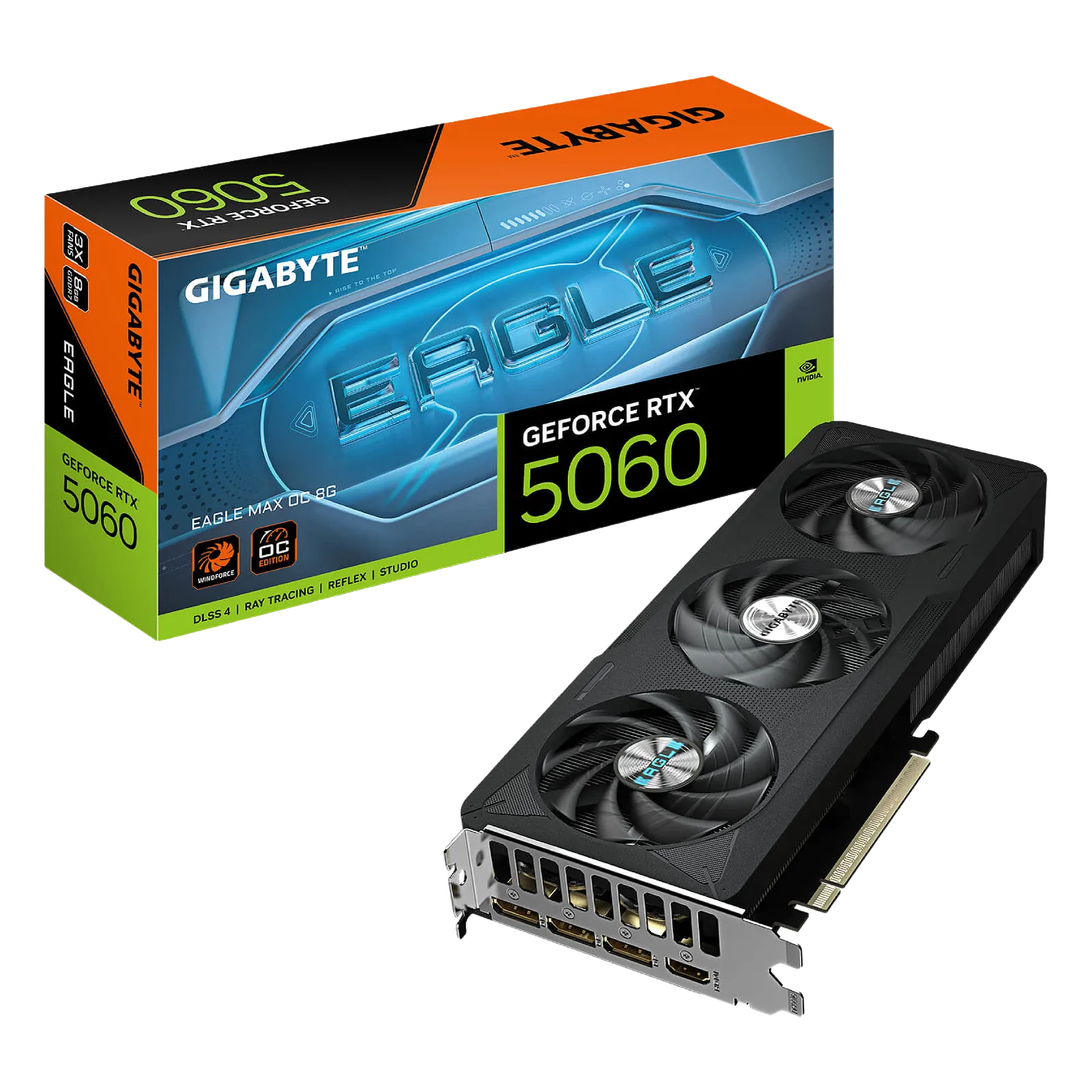 Gigabyte GeForce RTX 5060 EAGLE MAX OC 8G GV-N5060EAGLEMAX OC-8GD