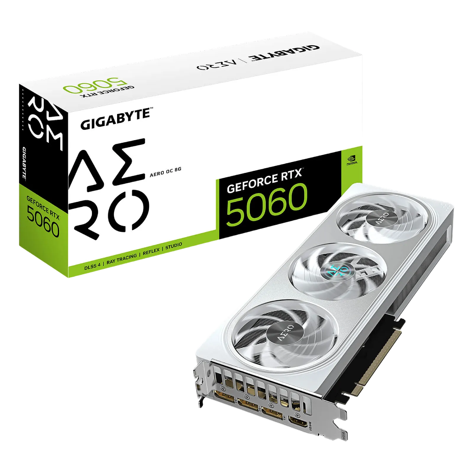 Gigabyte GeForce RTX 5060 AERO OC 8G GV-N5060AERO OC-8GD