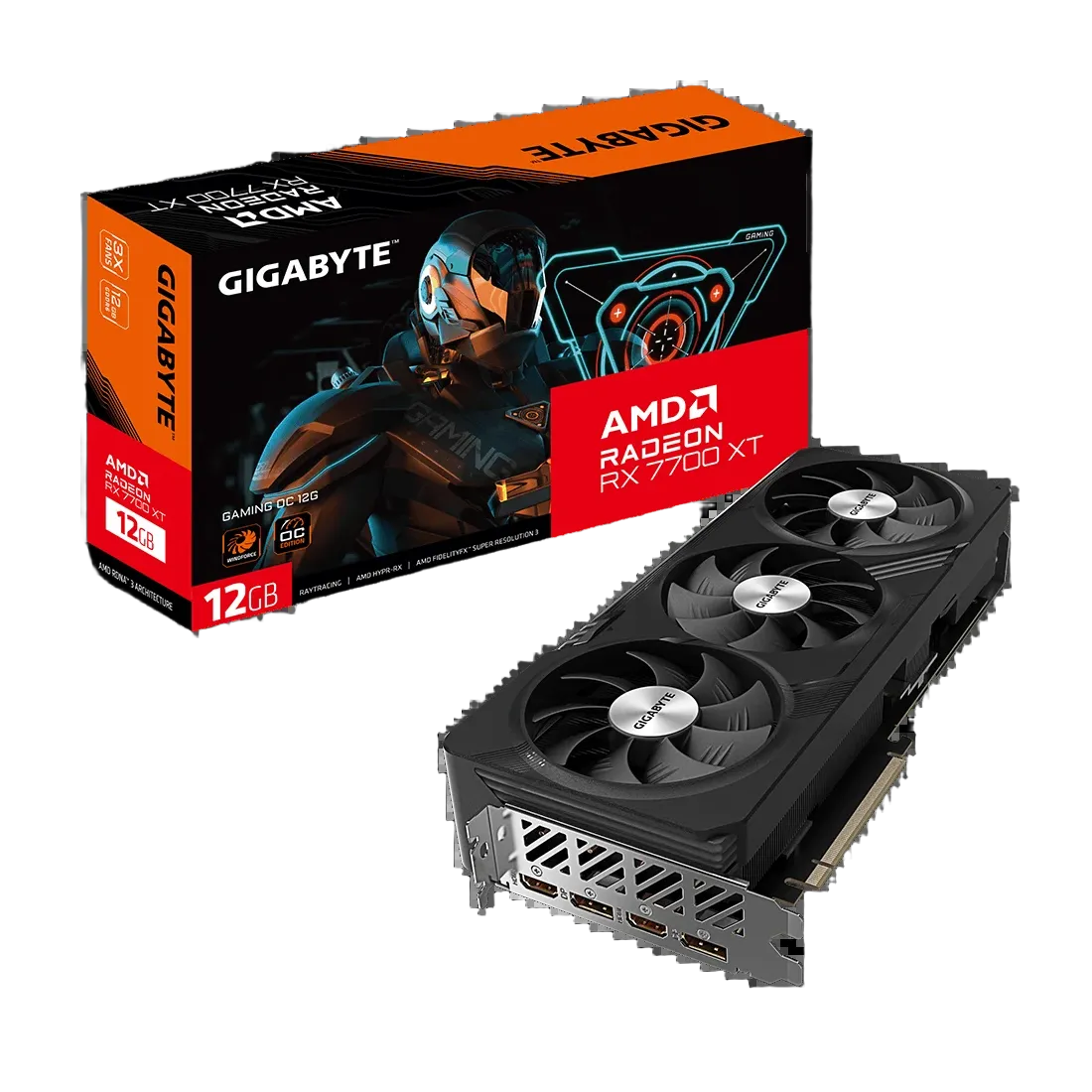 Gigabyte RX 7700 XT GV-R77XTGAMING OC-12GD
