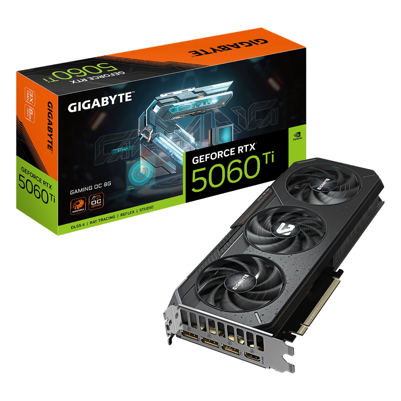 Gigabyte GeForce RTX 5060 Ti GAMING GV-N506TGAMING OC-8GD