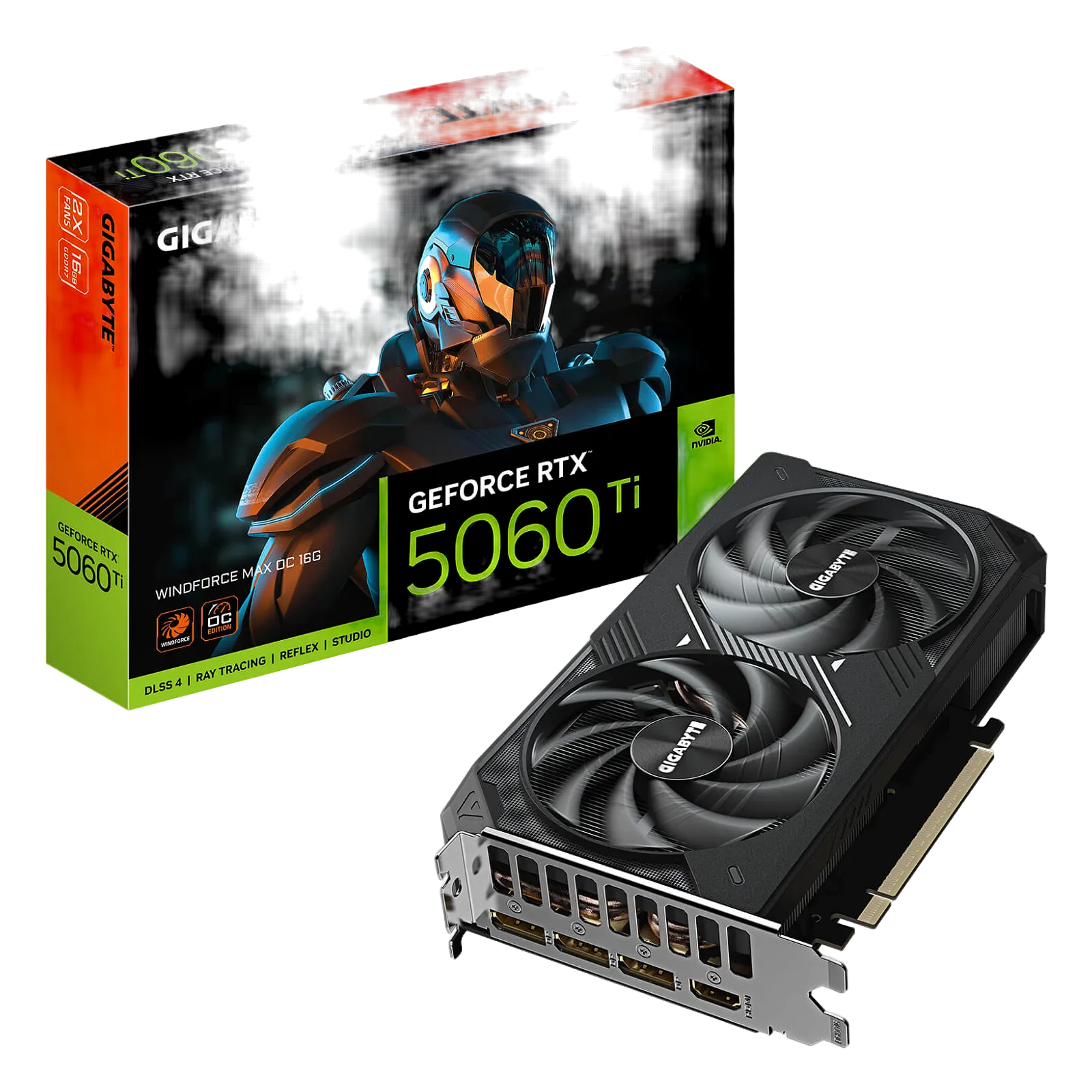 Gigabyte GeForce RTX 5060 Ti WINDFORCE MAX OC 16G GV-N506TWF2MAX OC-16GD