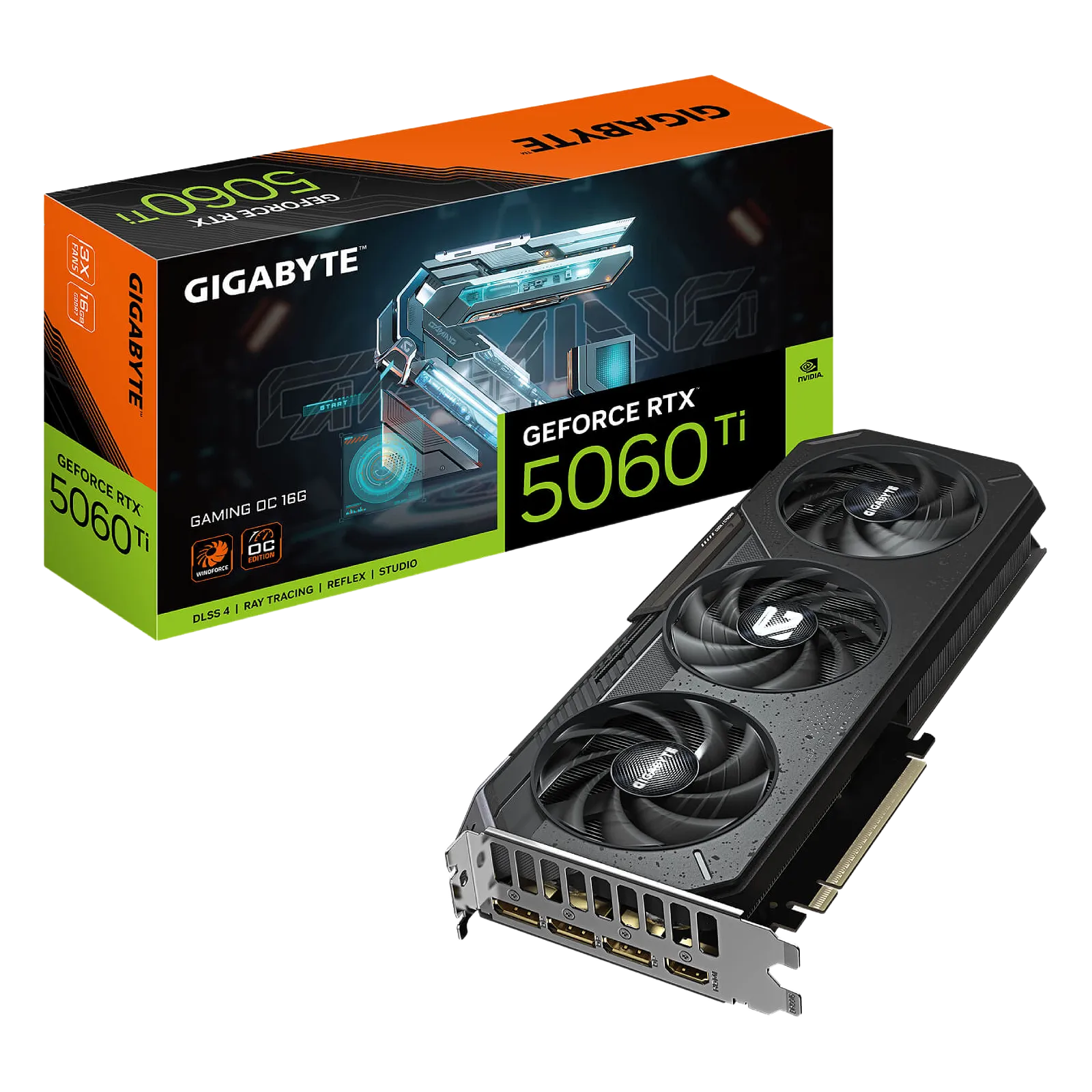 Gigabyte GeForce RTX 5060 Ti GAMING OC 16G GV-N506TGAMING OC-16GD