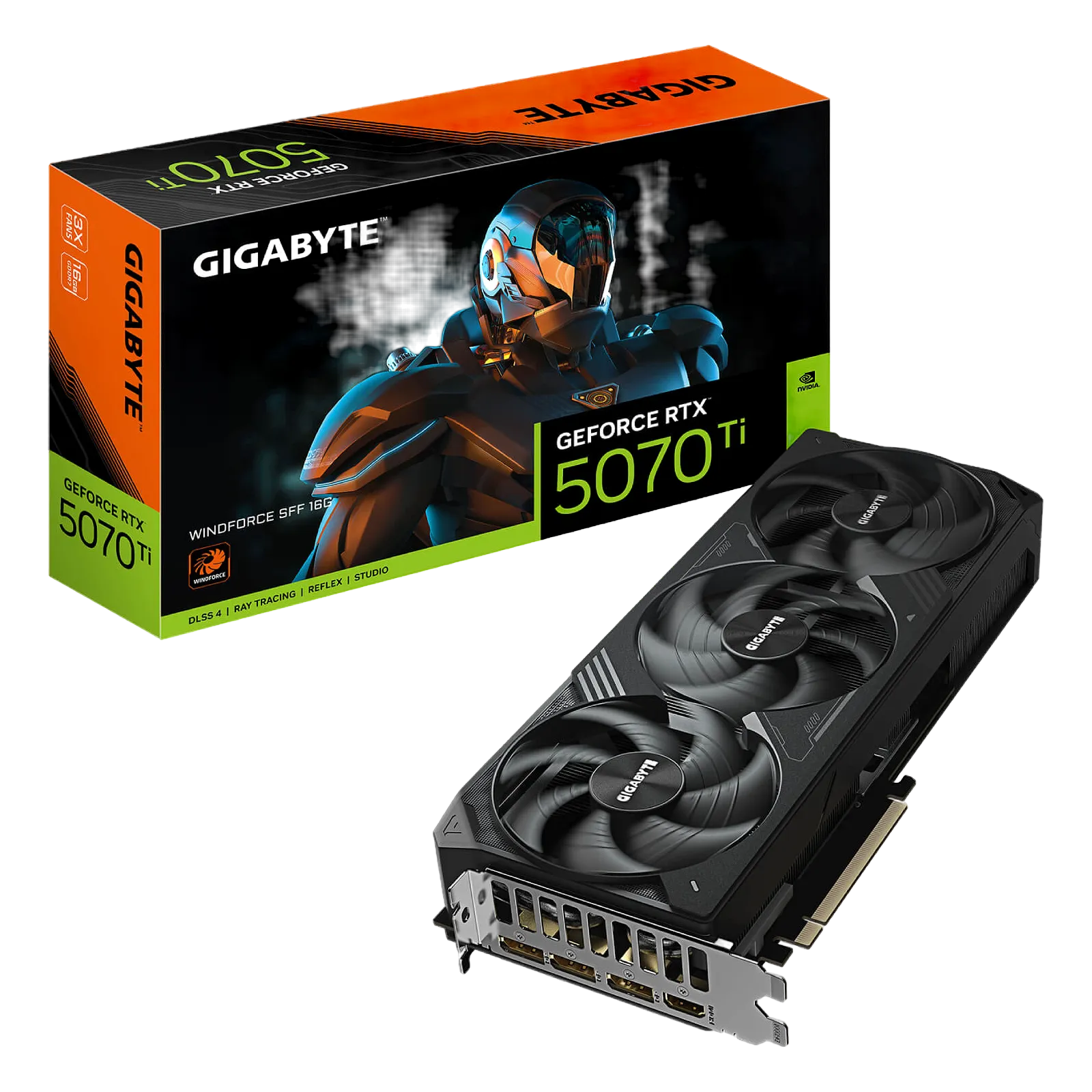 Gigabyte GeForce RTX 5070 Ti WINDFORCE SFF 16G GV-N507TWF3-16GD