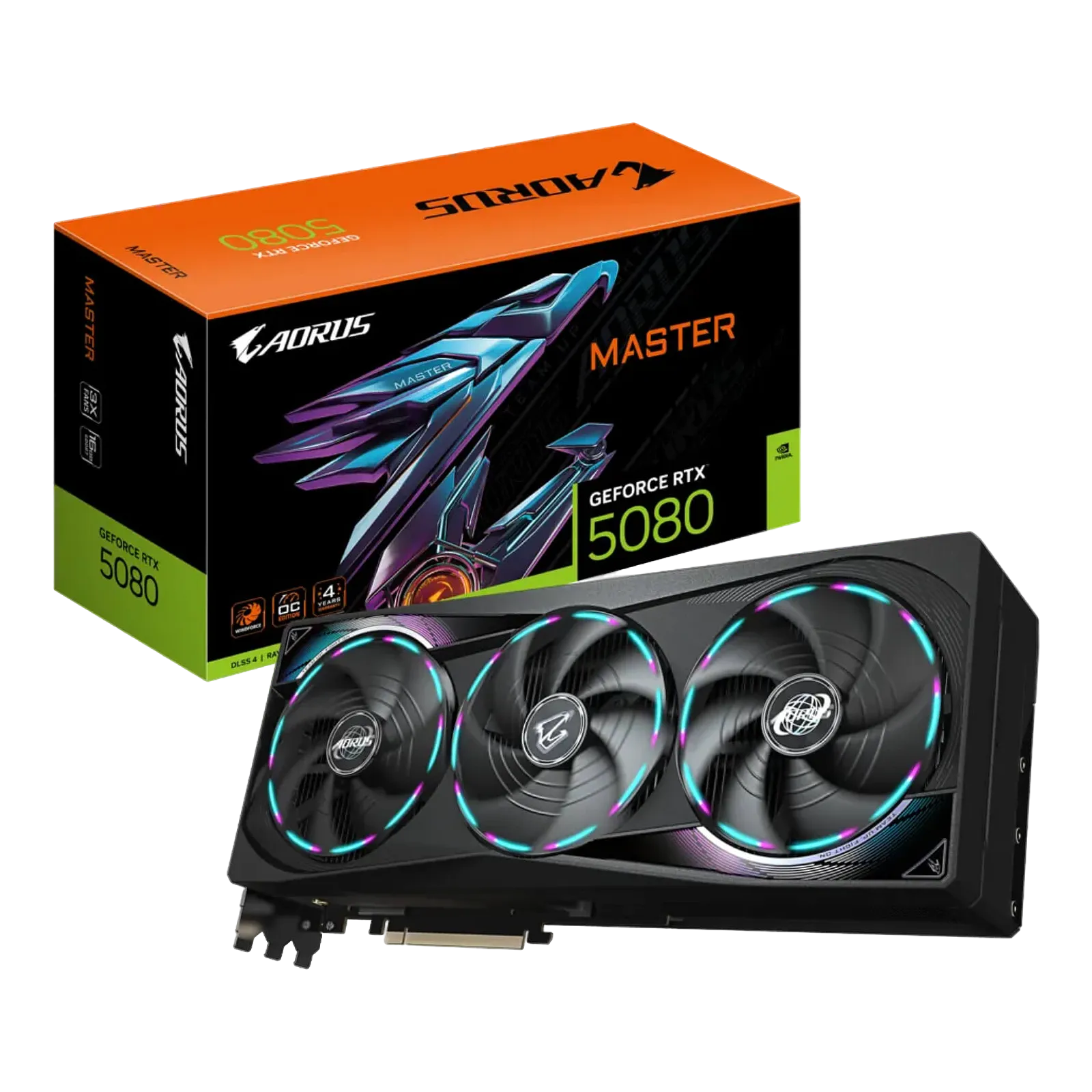 Gigabyte AORUS GeForce RTX 5080 MASTER 16G GV-N5080AORUS M-16GD