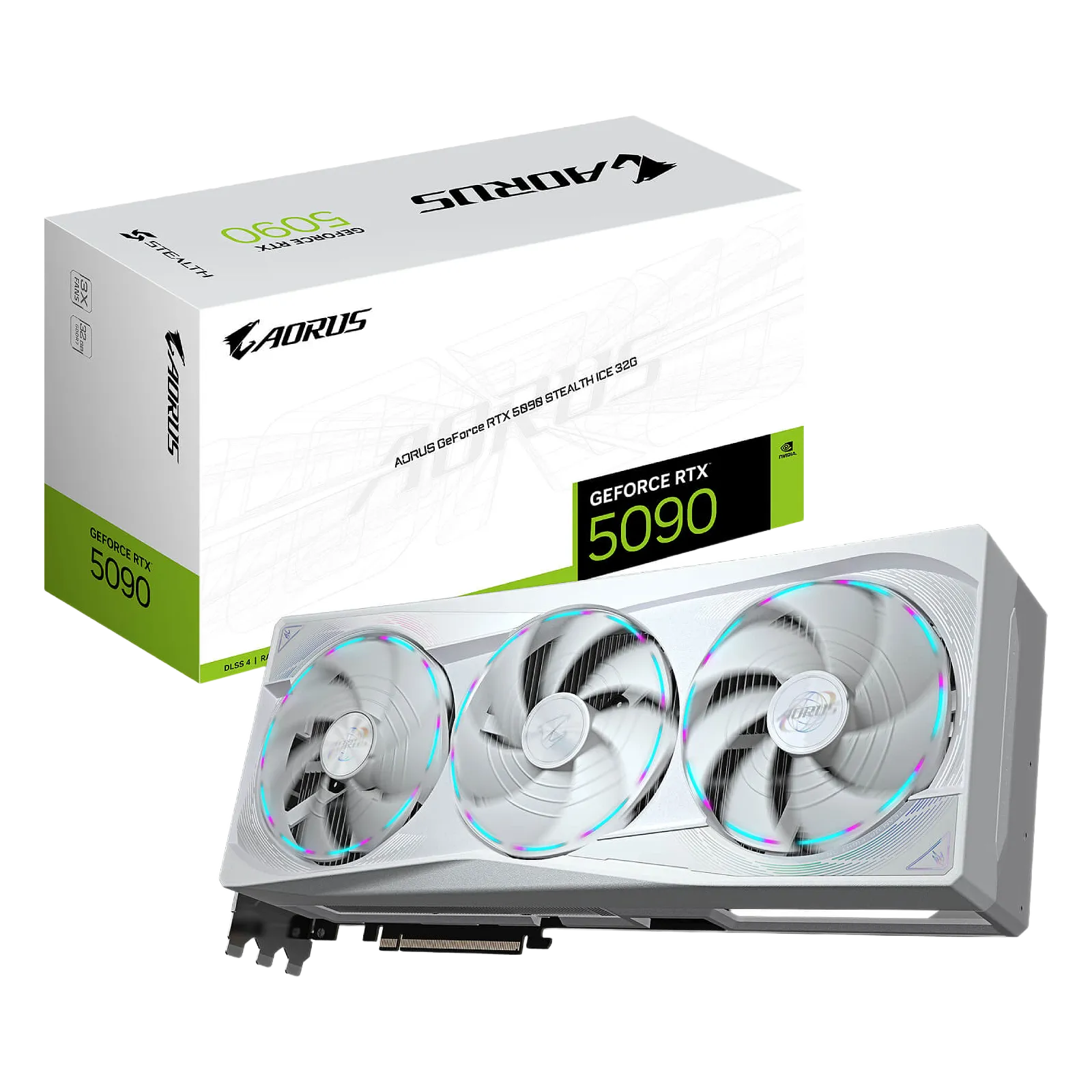 Gigabyte AORUS GeForce RTX 5090 STEALTH ICE 32G GV-N5090AORUSST ICE-32GD