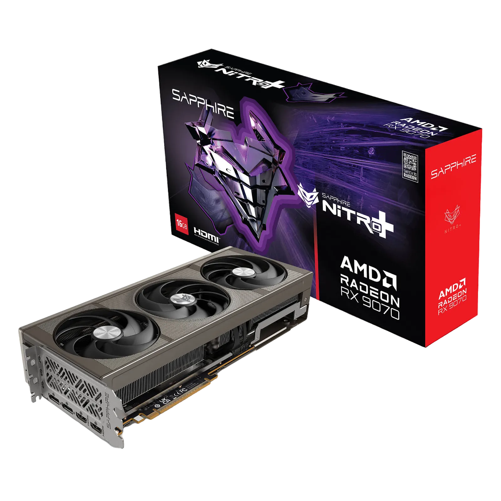 Sapphire NITRO+ RX 9070 GAMING OC 16GB