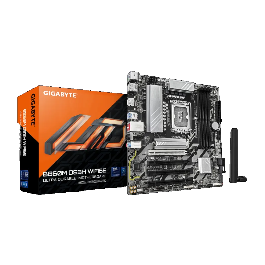GIGABYTE B860M DS3H WiFi 6E LGA 1851 DDR5 (rev. 1.0)