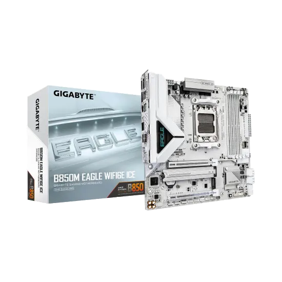 Gigabyte B850M EAGLE WiFi6E ICE