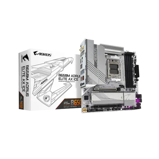 Gigabyte B650M AORUS ELITE AX ICE
