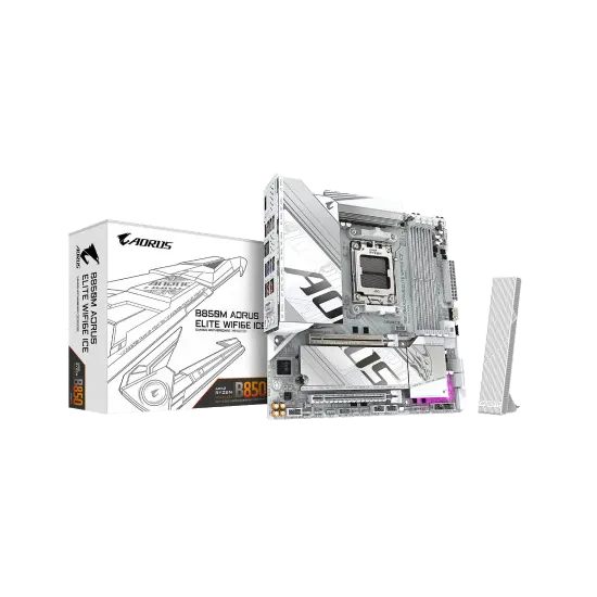 Gigabyte B850M AORUS ELITE WIFI6E ICE