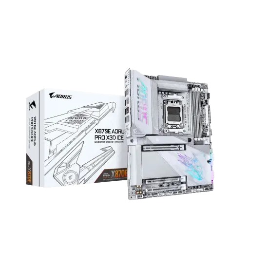 Gigabyte X870E AORUS PRO X3D ICE