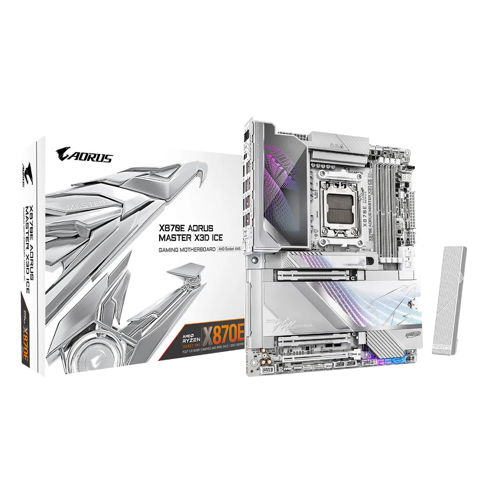 Gigabyte X870E AORUS MASTER X3D ICE
