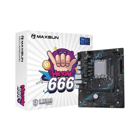 MAXSUN H610M 666 WiFi 6 D5