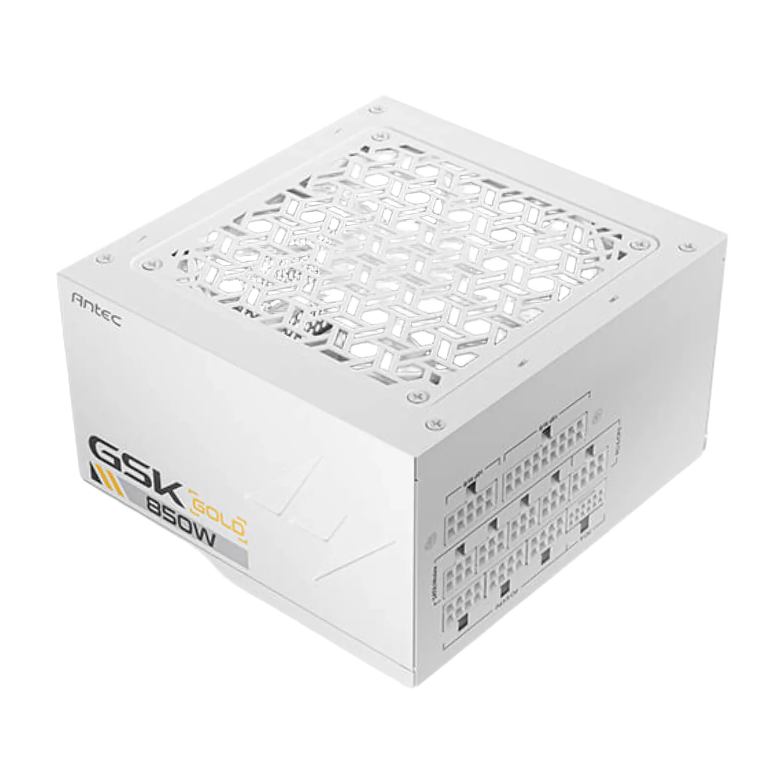 ספק כוח Antec GSK 850W ATX3.1 80+ Gold Full Modular White