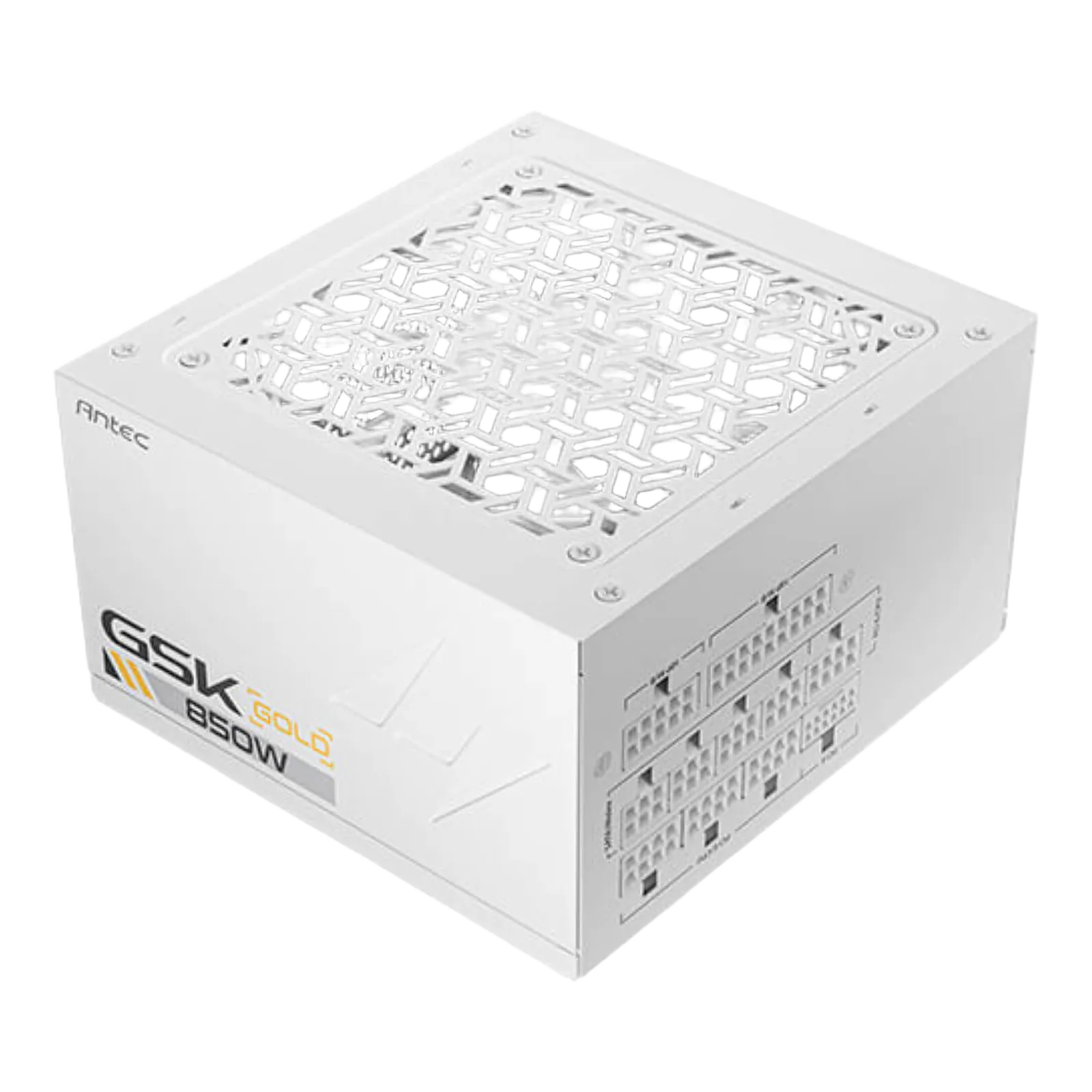 ספק כוח Antec GSK 850 V2 850W ATX3.1 80+ Gold Full Modular White