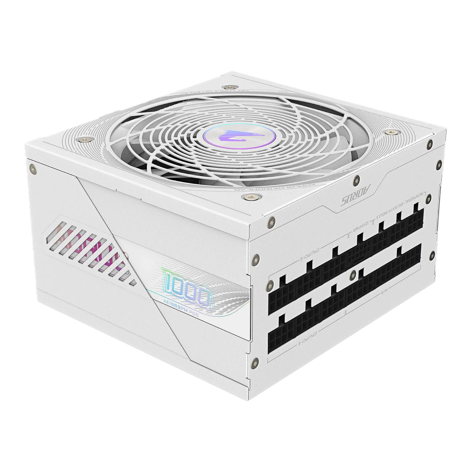 ספק כוח Gigabyte ELITE P1000W ICE 1000W PCIe 5.0 80+ Platinum Modular