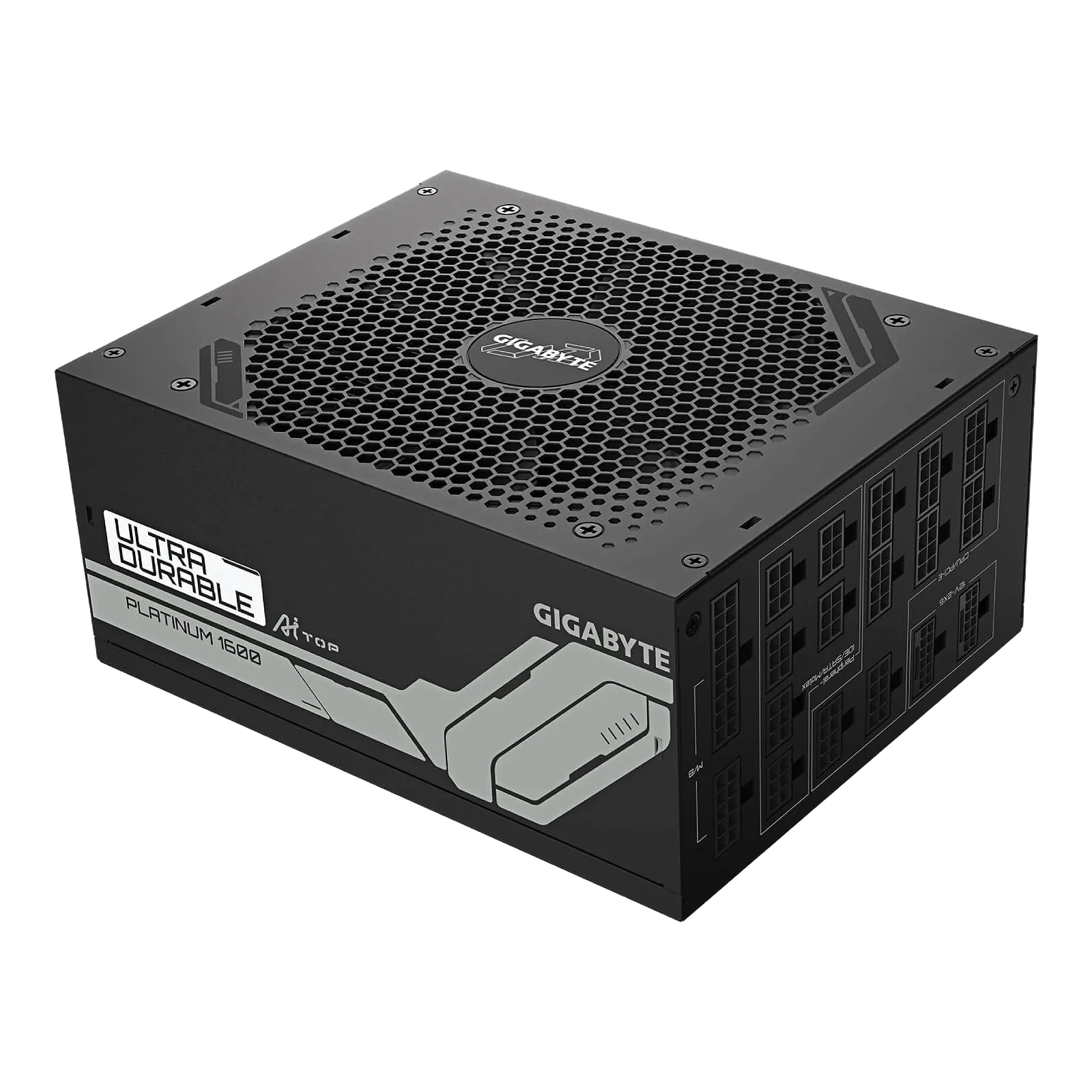 ספק כוח Gigabyte UD1600PM PG5 AI TOP 1600W PCIe 5.0 80+ Platinum Modular