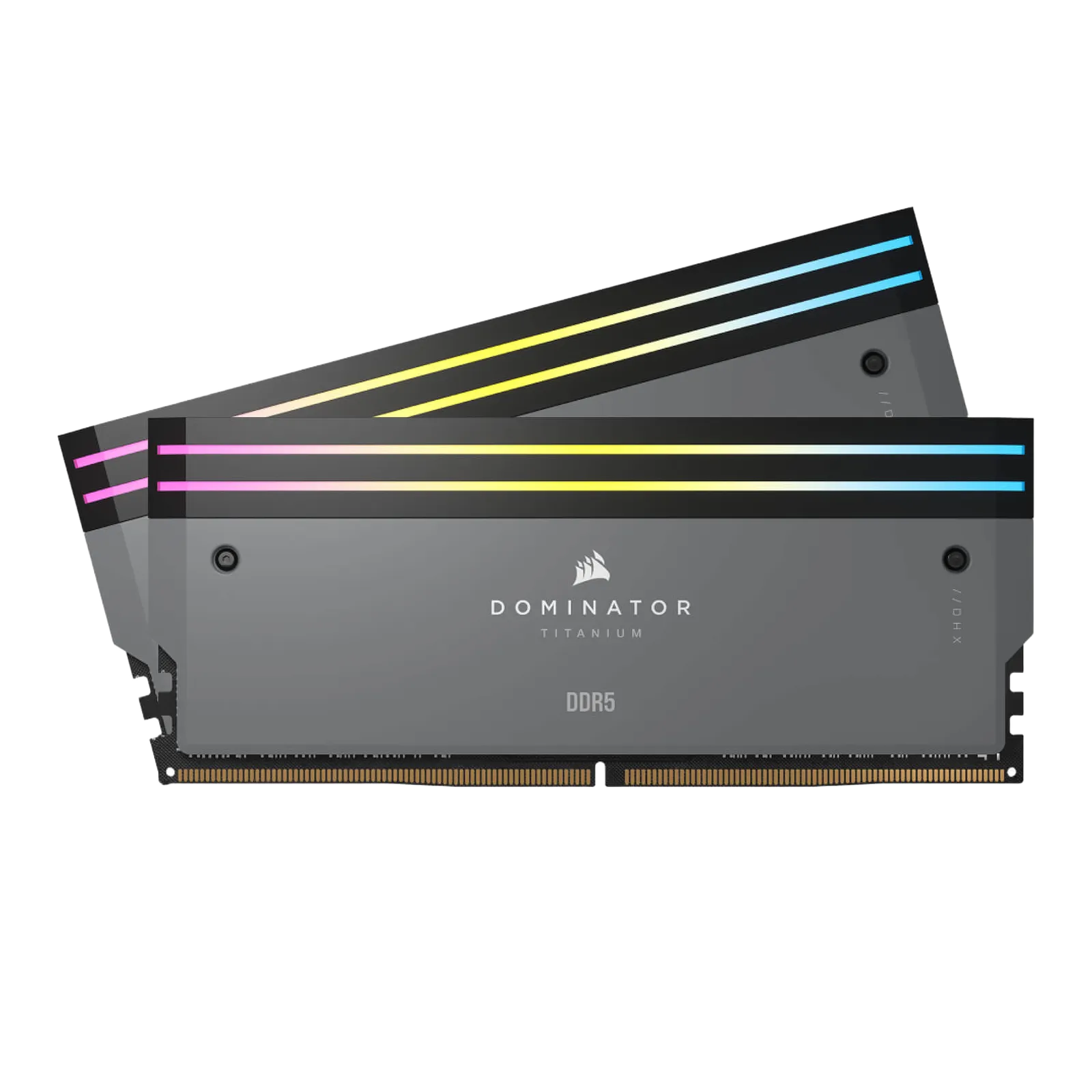 Corsair DDR5 96GB (2x48GB) 6000 CL30 Dominator Titanium Gray RGB EXPO/XMP