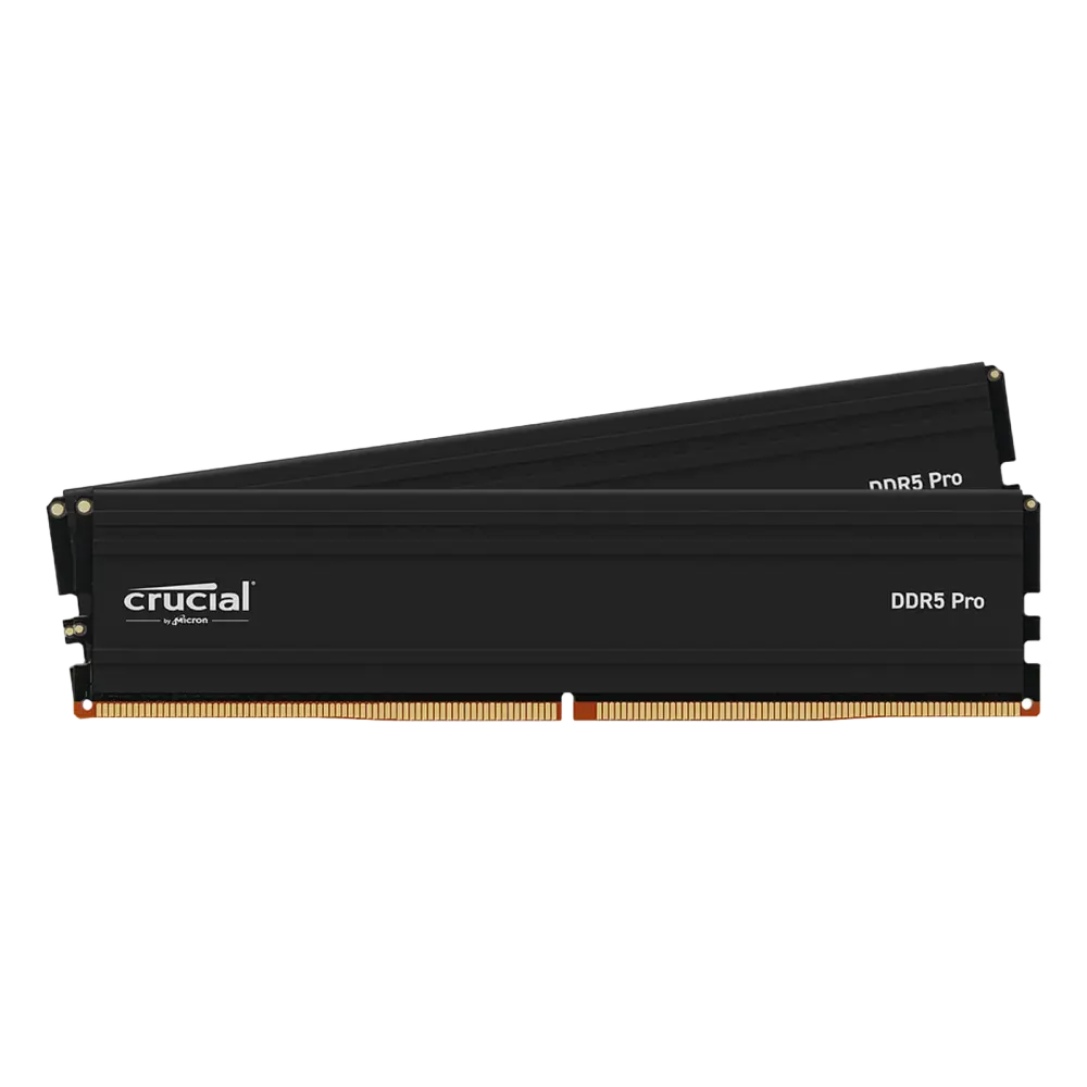 Crucial DDR5 Pro 96GB (2x48GB) 5600 CL46 Black EXPO/XMP 3.0