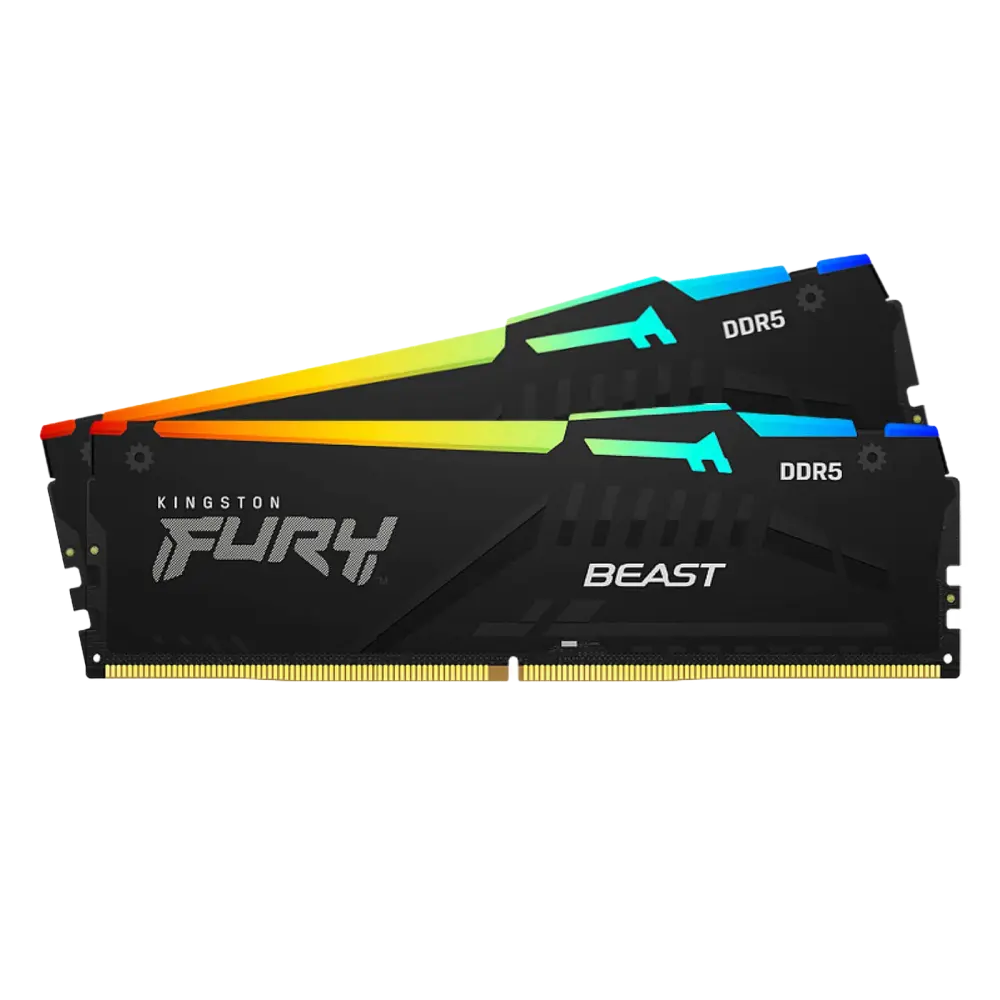 Kingston FURY Beast RGB DDR5 32GB (2x16GB) 5600 CL36 EXPO/XMP 3.0