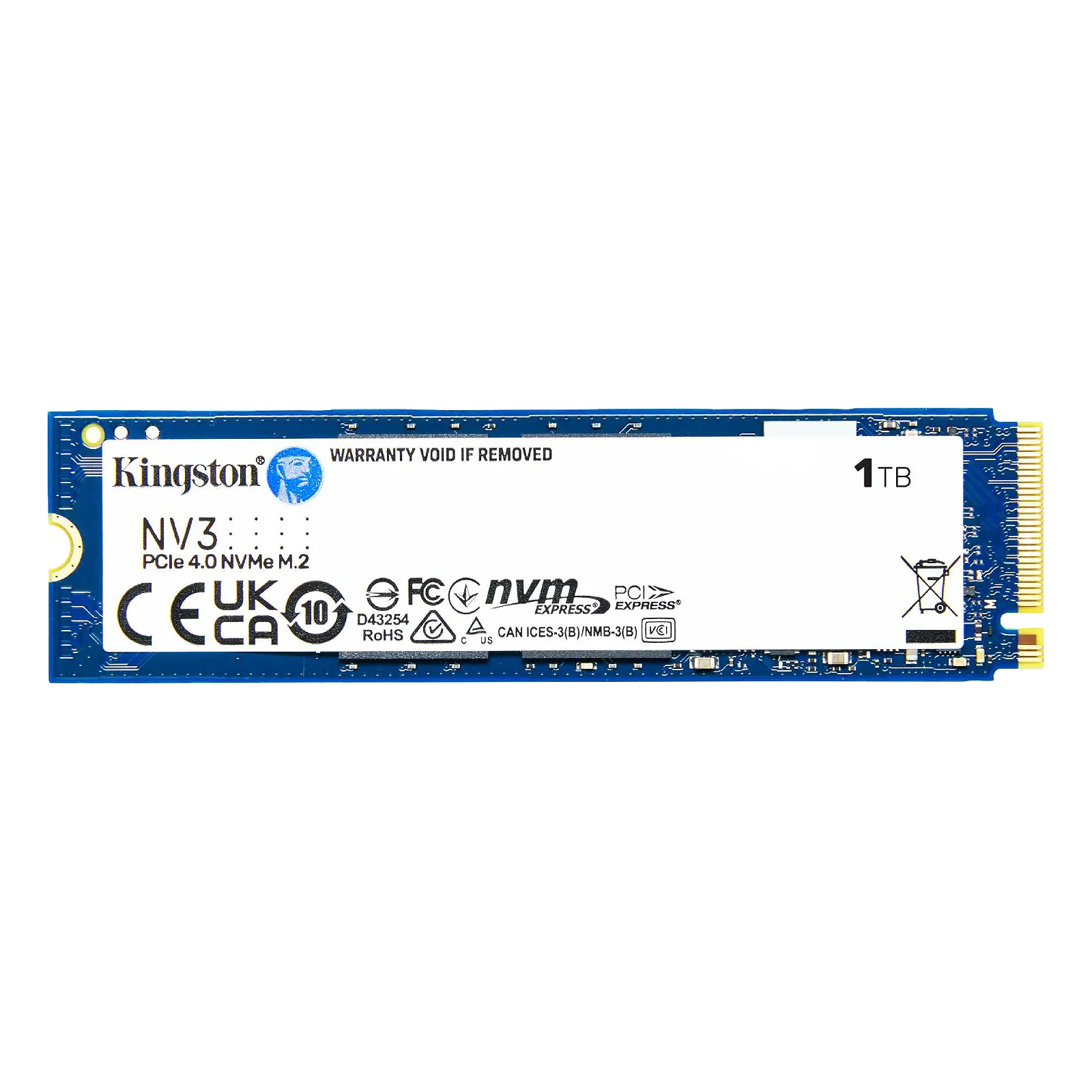 Kingston 1.0TB SSD NV3 M.2 2280 PCIe 4.0 NVMe Bulk
