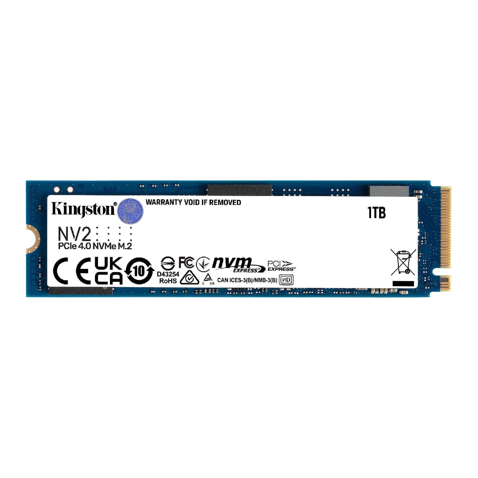 Kingston SSD 2.0TB PCIe 4.0 NV2 M.2 NVMe