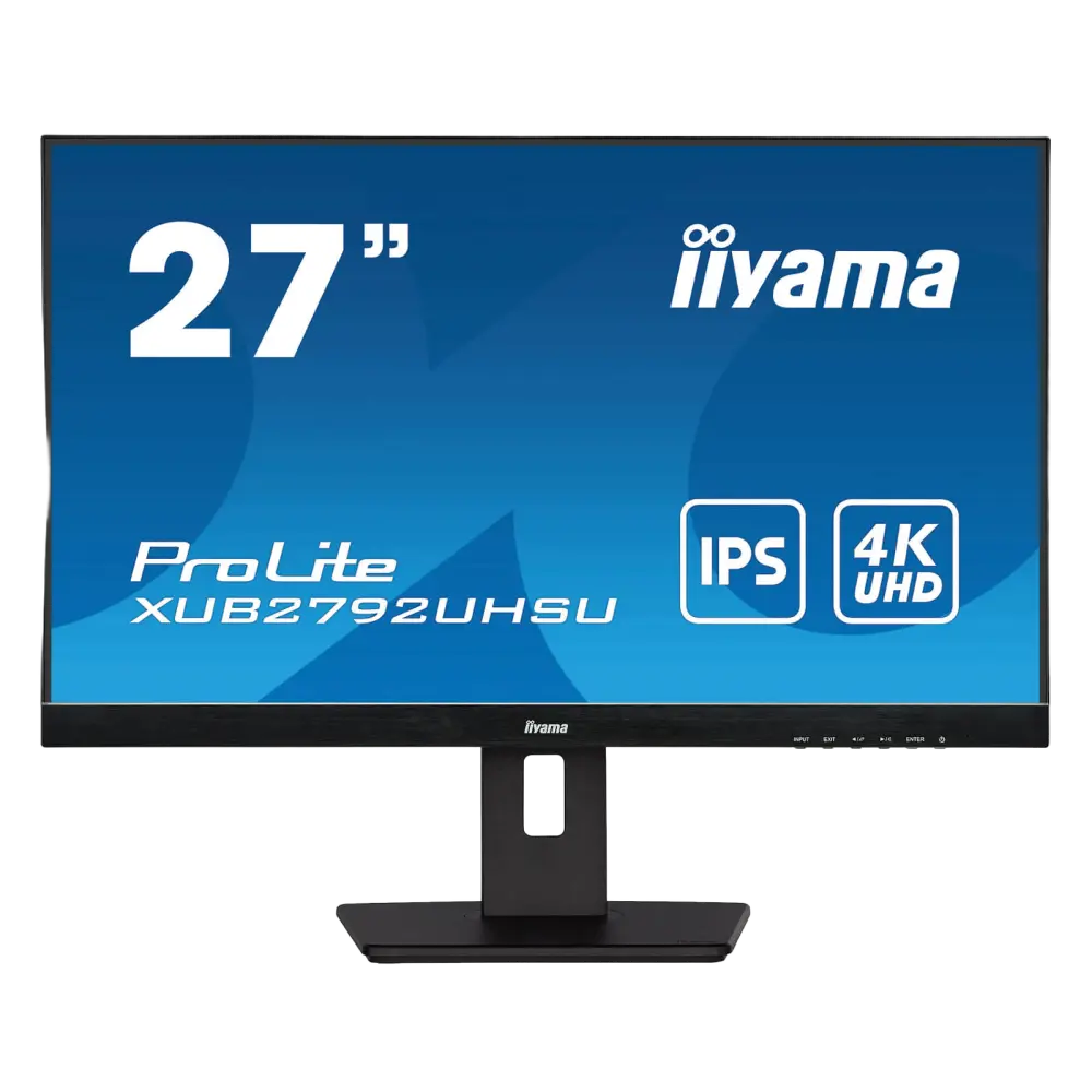 מסך מחשב IIYAMA 27" ProLite IPS 4K UHD 60Hz 4ms