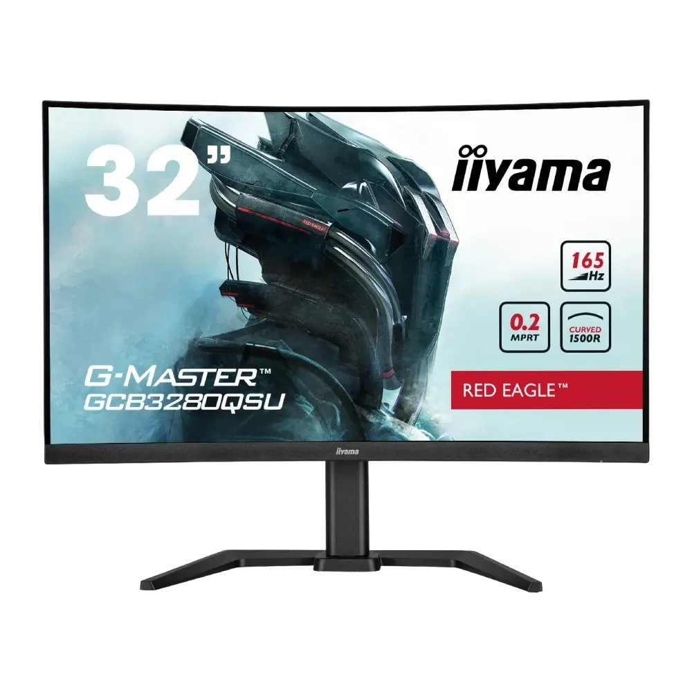 מסך מחשב קעור לגיימינג IIYAMA 31.5" G-Master VA WQHD 165Hz 0.2ms 1500R