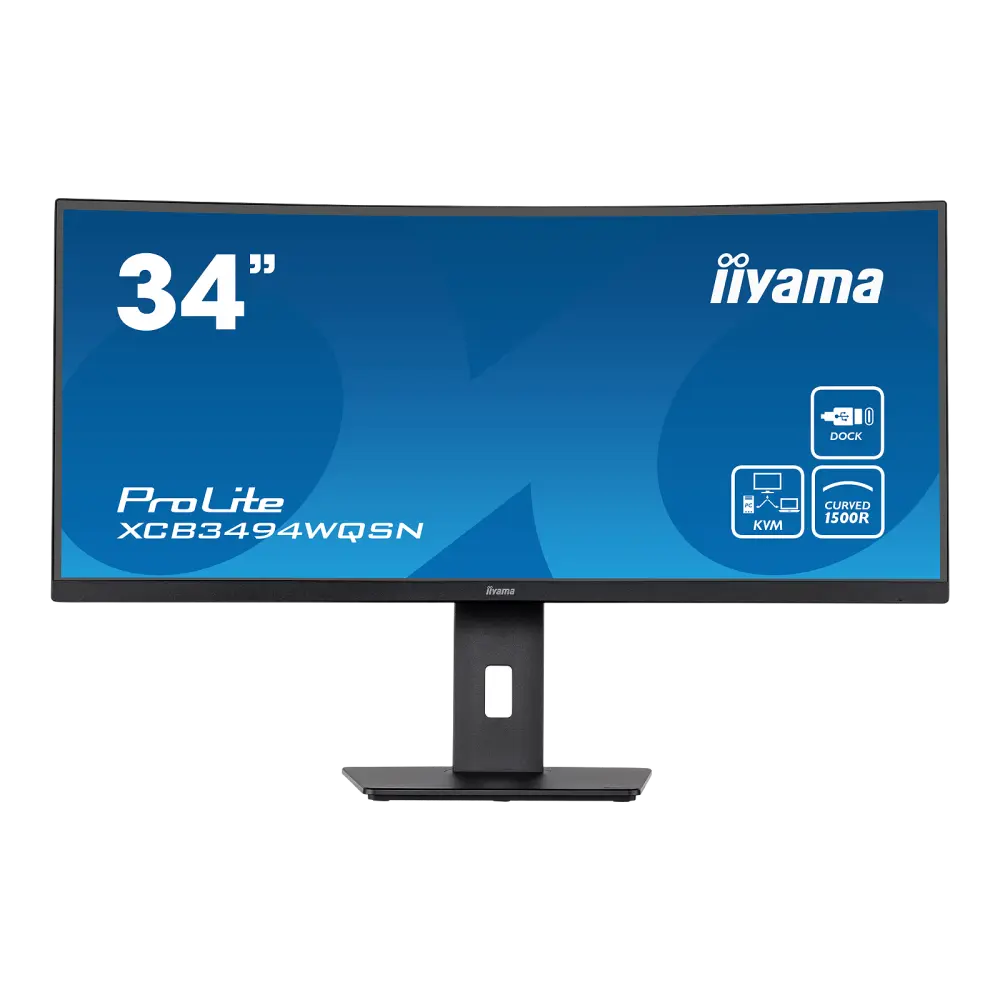 מסך מחשב קעור IIYAMA 34" ProLite VA UWQHD 120Hz 0.4ms 1500R