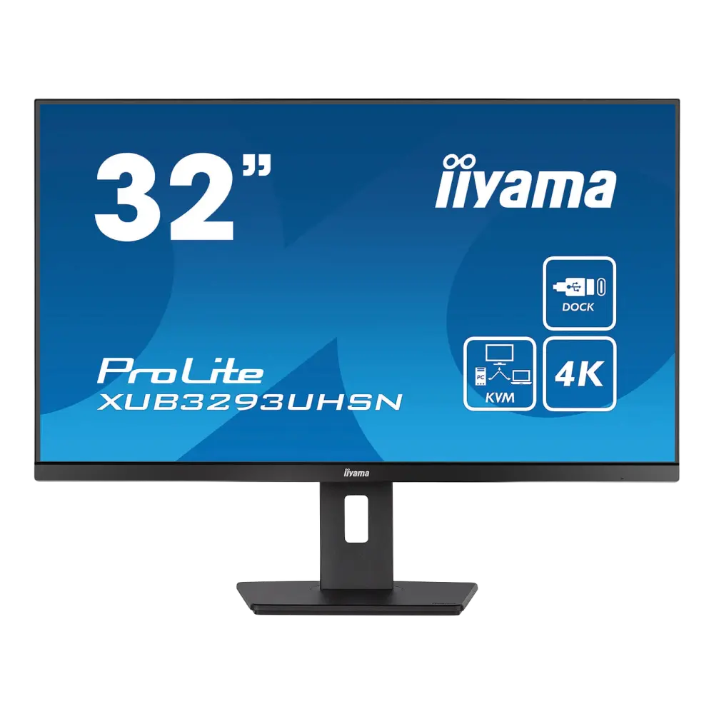 מסך מחשב IIYAMA 31.5" ProLite IPS 4K UHD 60Hz 4ms