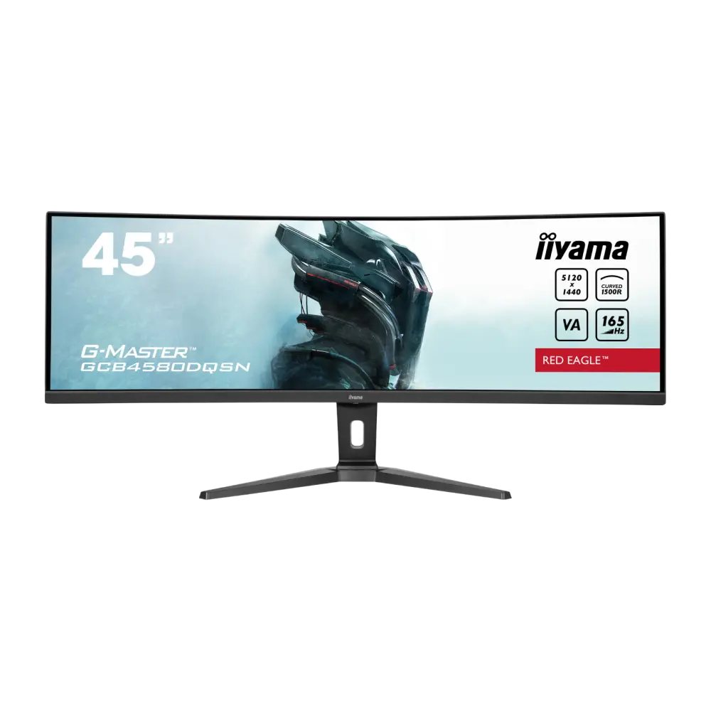 מסך מחשב קעור לגיימינג IIYAMA 45" G-Master VA DQHD 165Hz 0.8ms 1500R