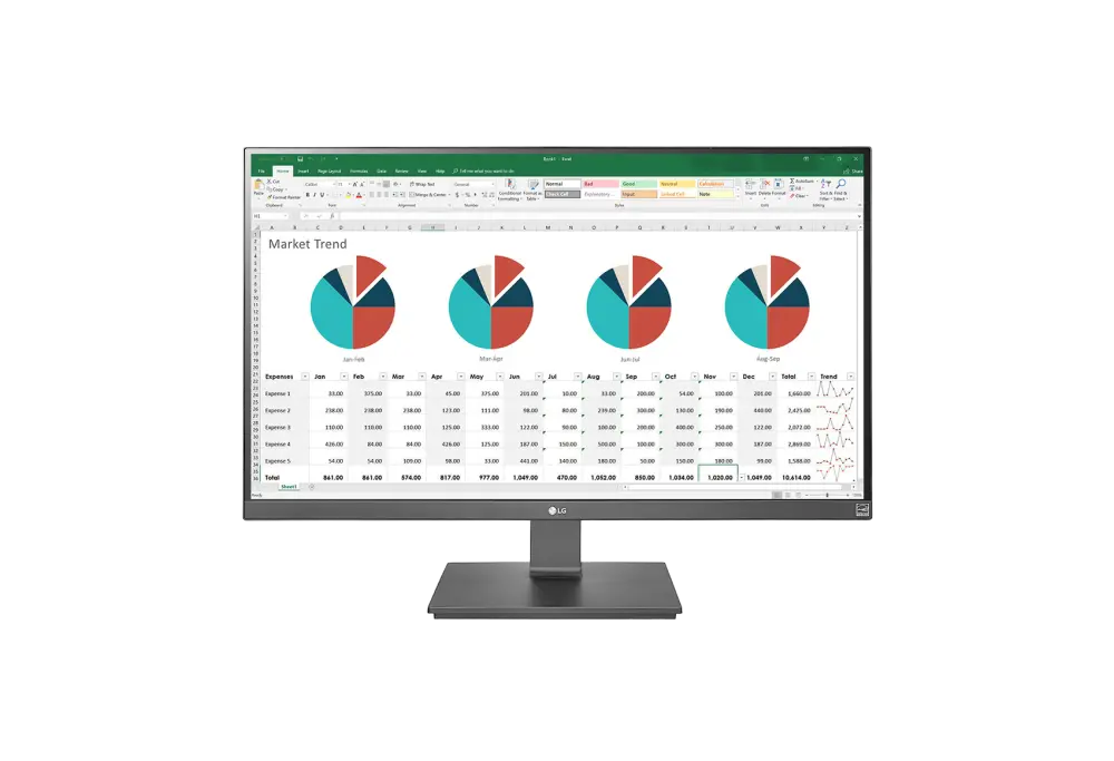 מסך מחשב LG 27" 27UK670 IPS 4K UHD 75Hz 5ms