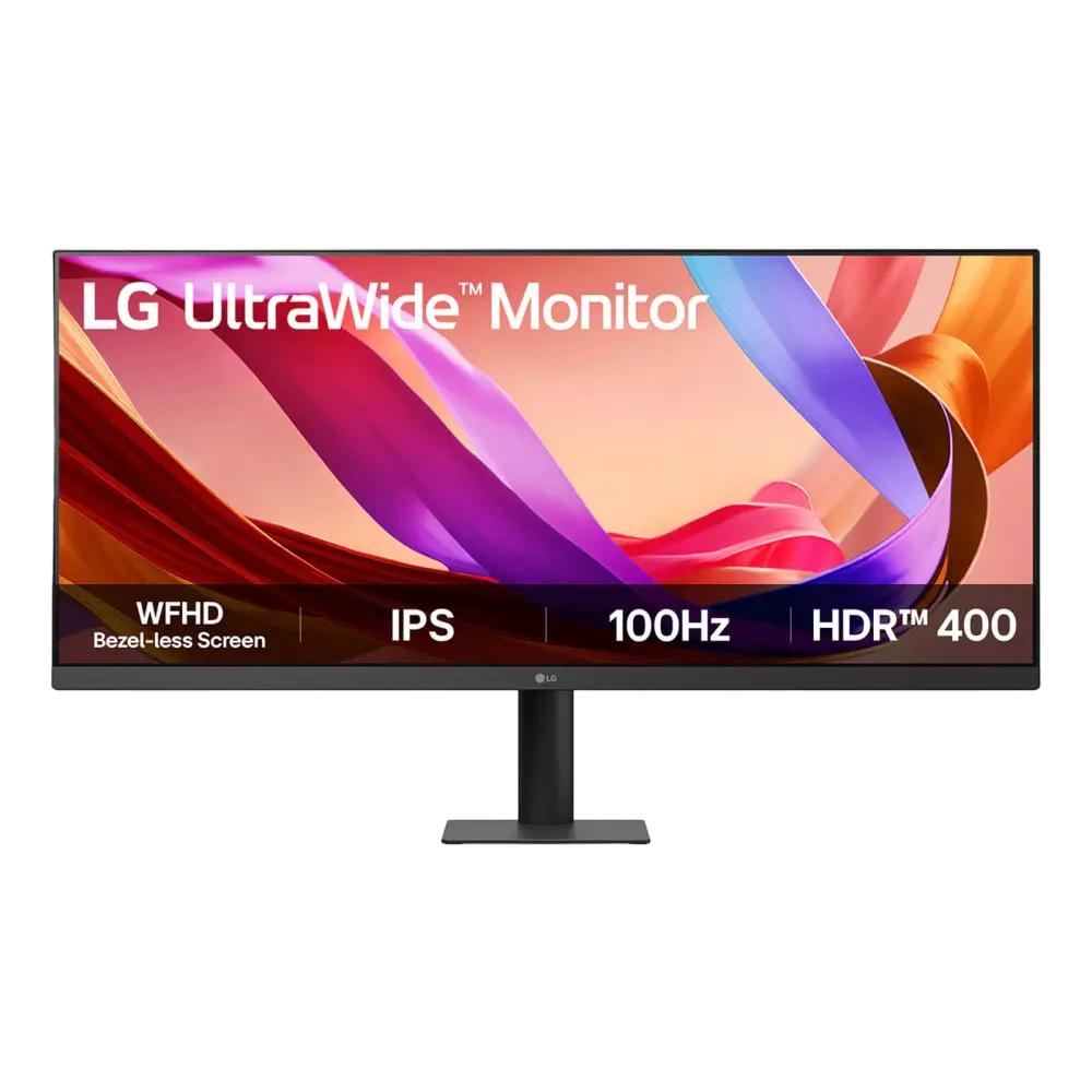 מסך מחשב LG 34" UltraWide IPS FHD 100Hz 5ms